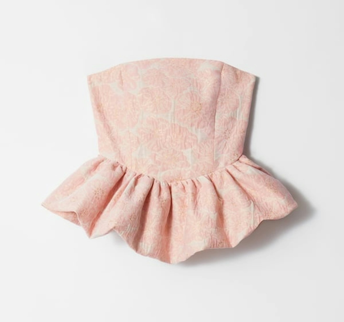& Other Stories, Bandeau Peplum Top