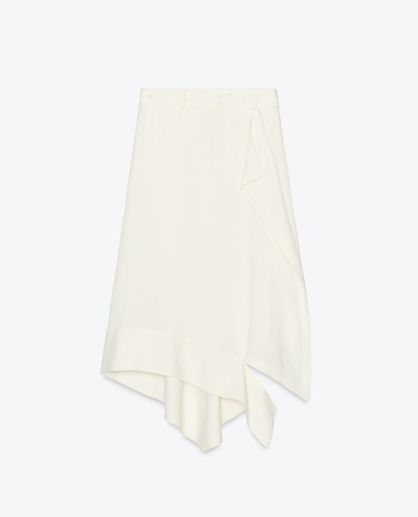 Zara, Asymmetric Linen Shirt