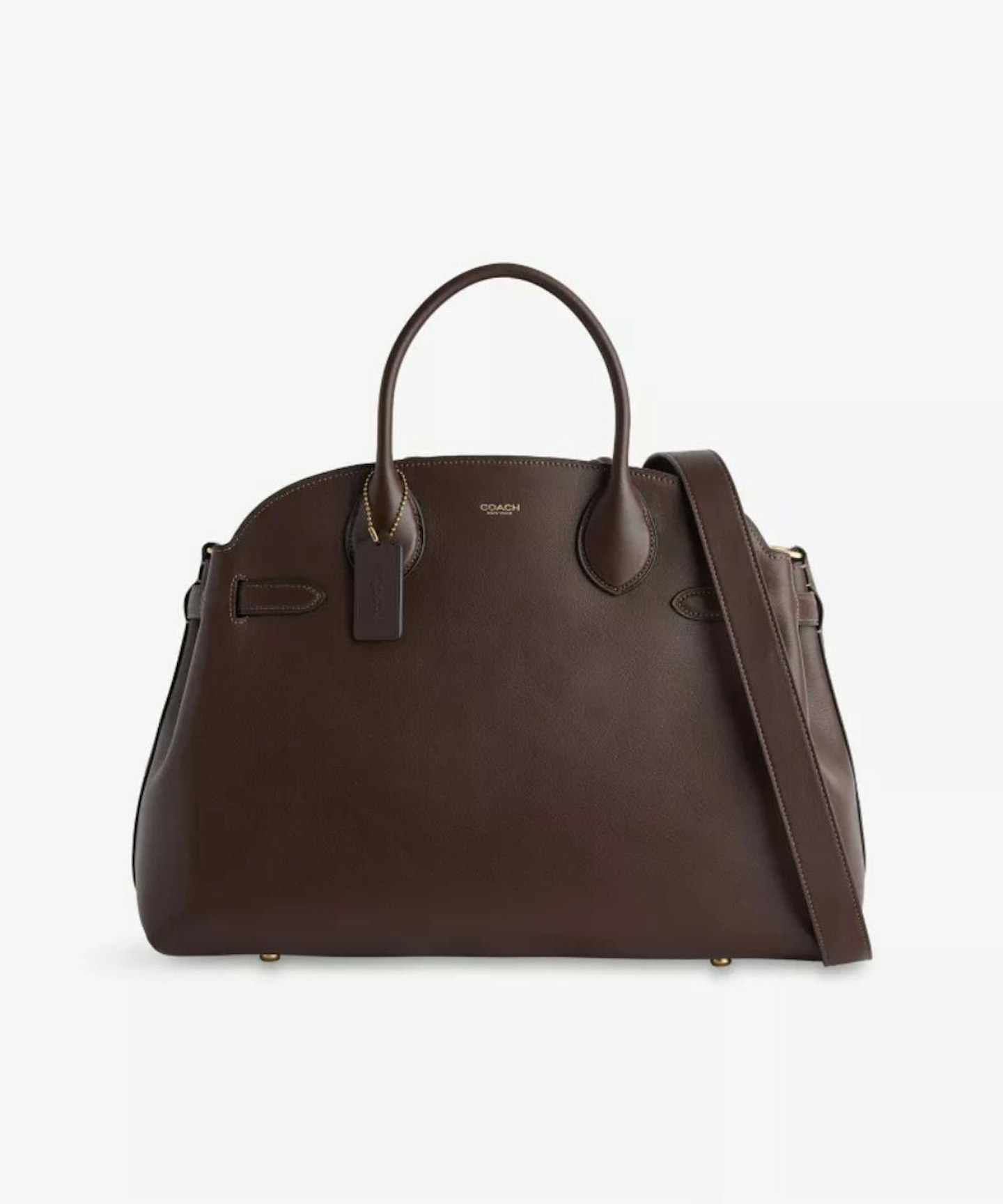 coach Soft Empire Leather Tote Bag