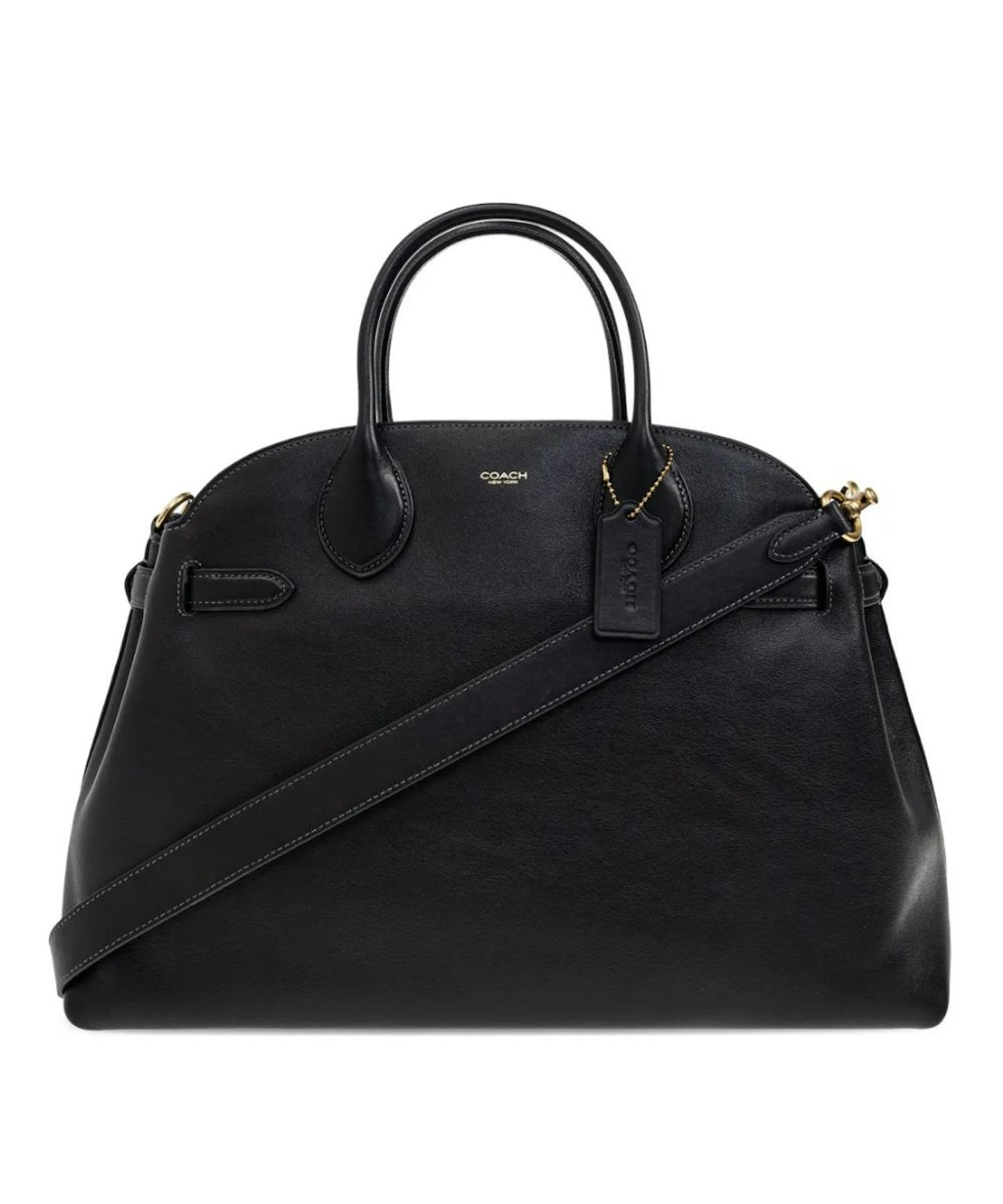 coach Empire Leather Top-Handle Bag