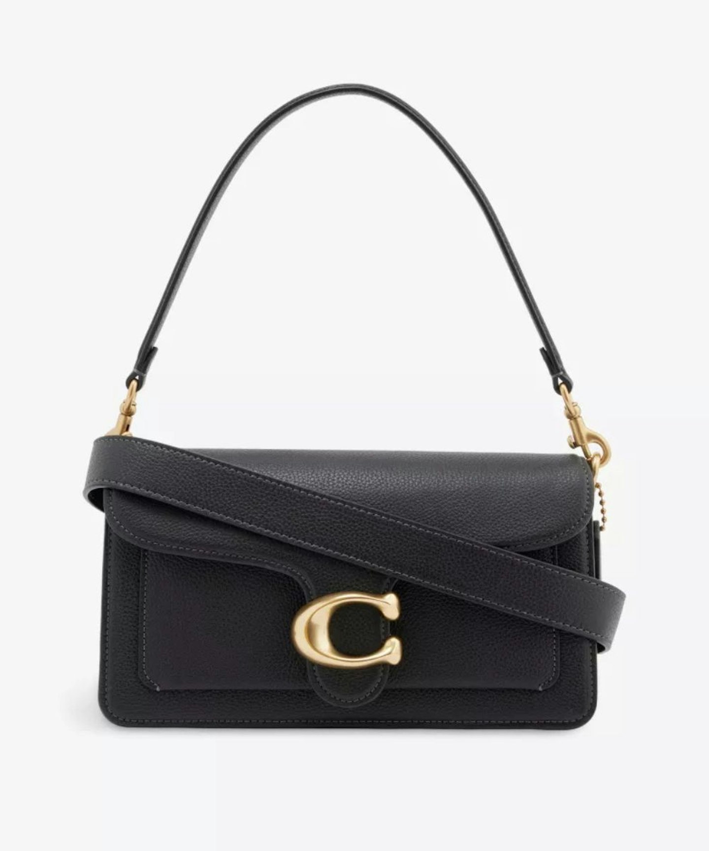 coach Tabby 26 Pebbled-Leather Shoulder Bag