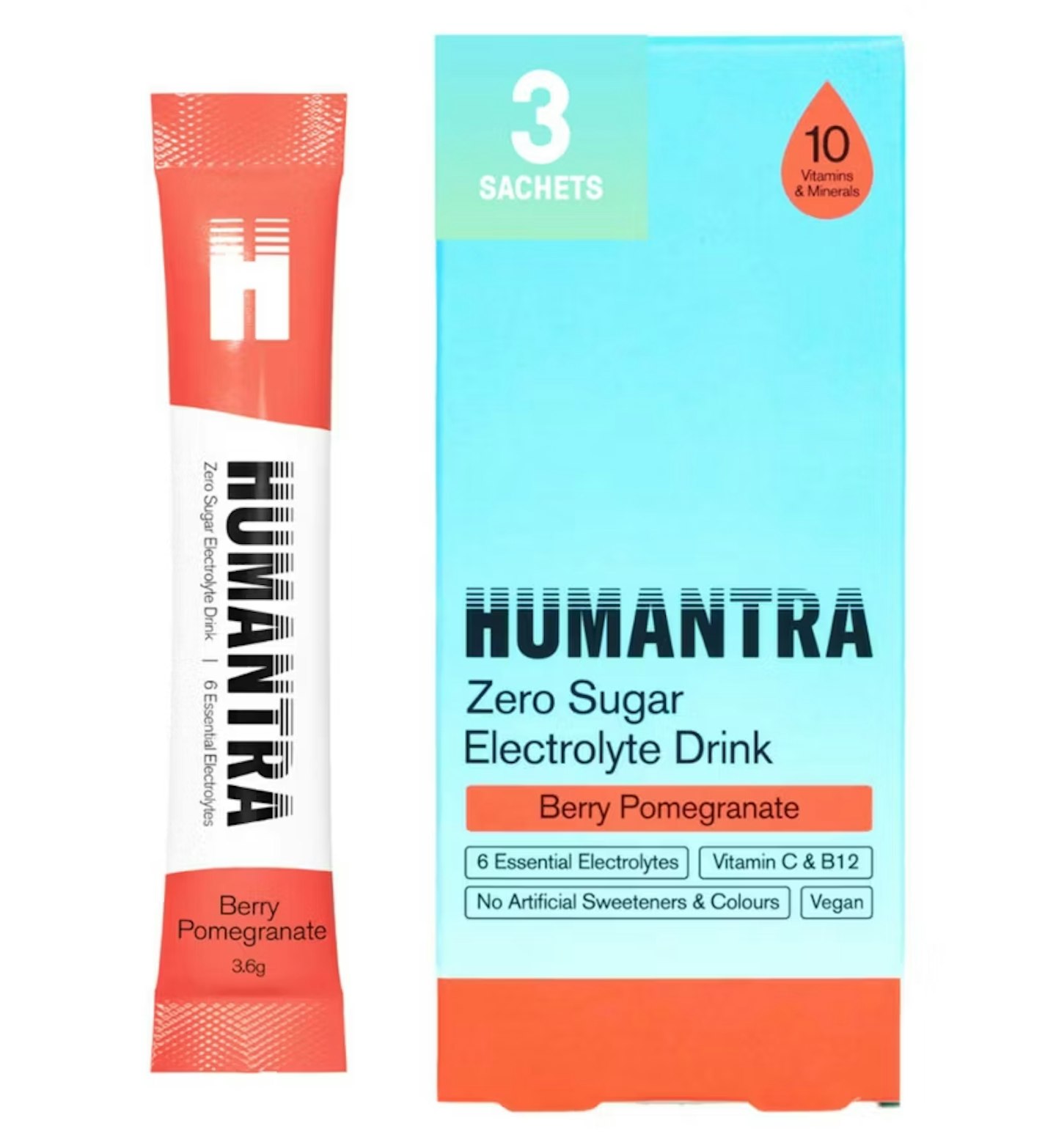 Humantra Berry Pomegranate Electrolyte Powder