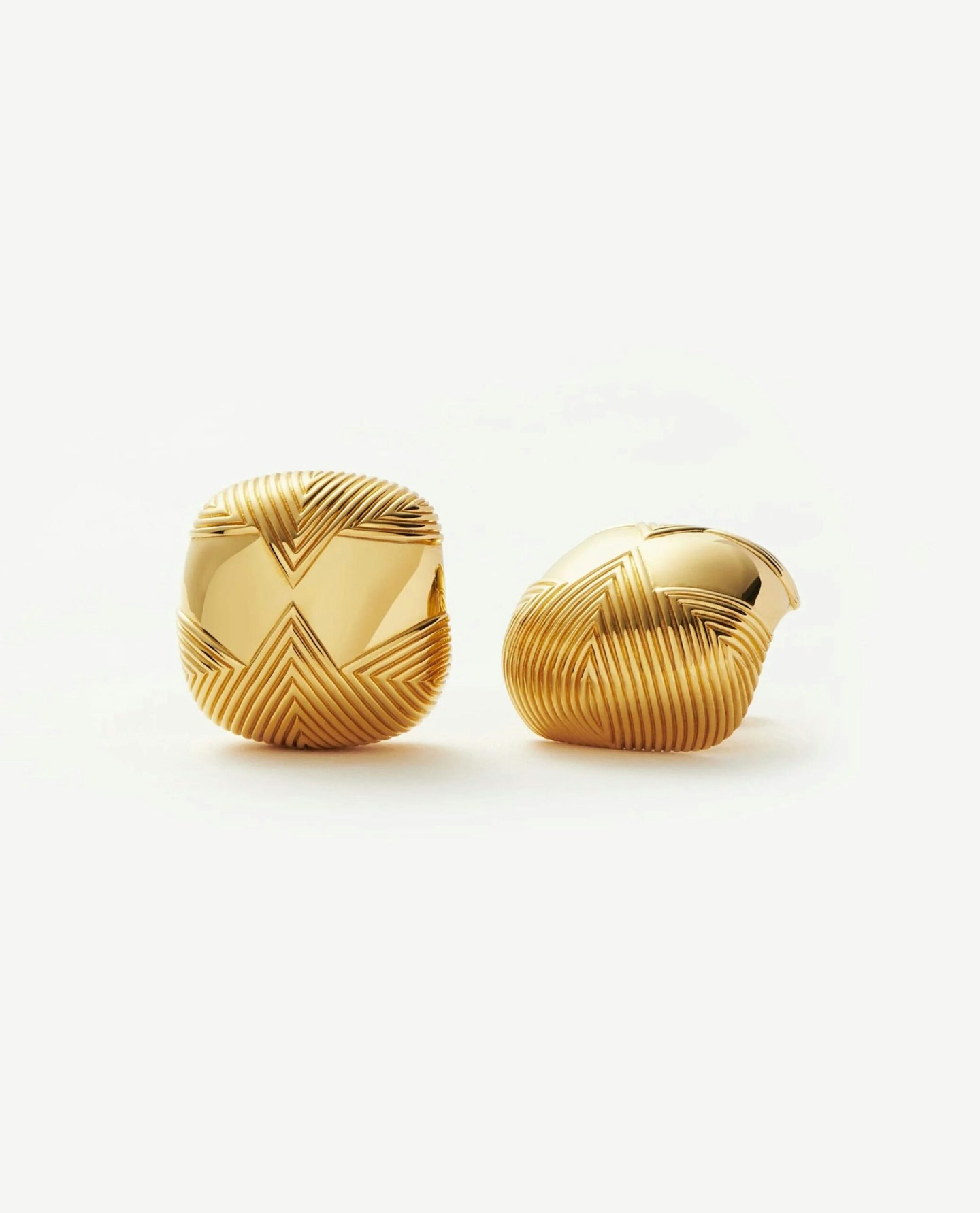 Missoma, Hera Dome Ridge Studs
