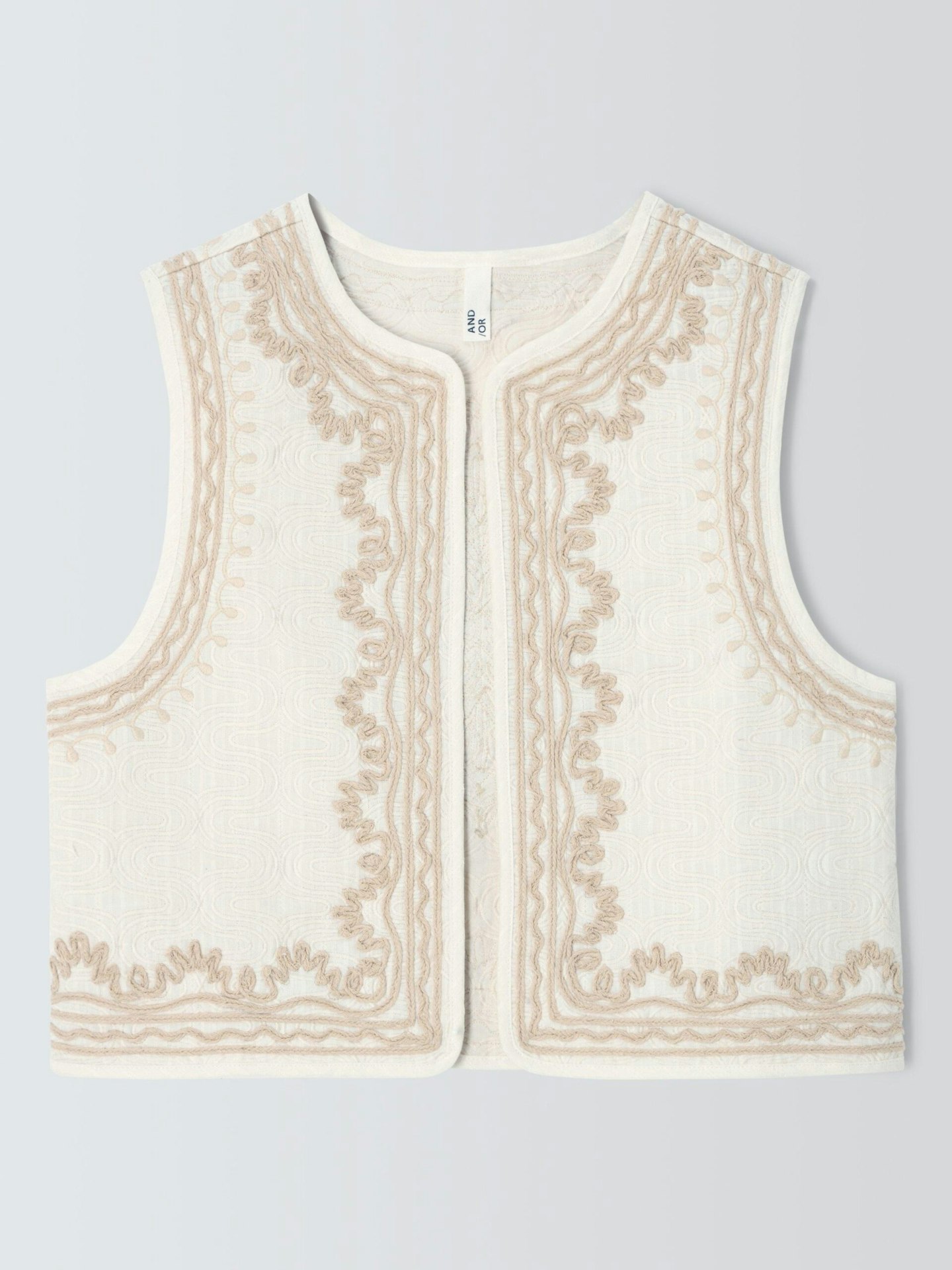 Isla Embroidered Waistcoat