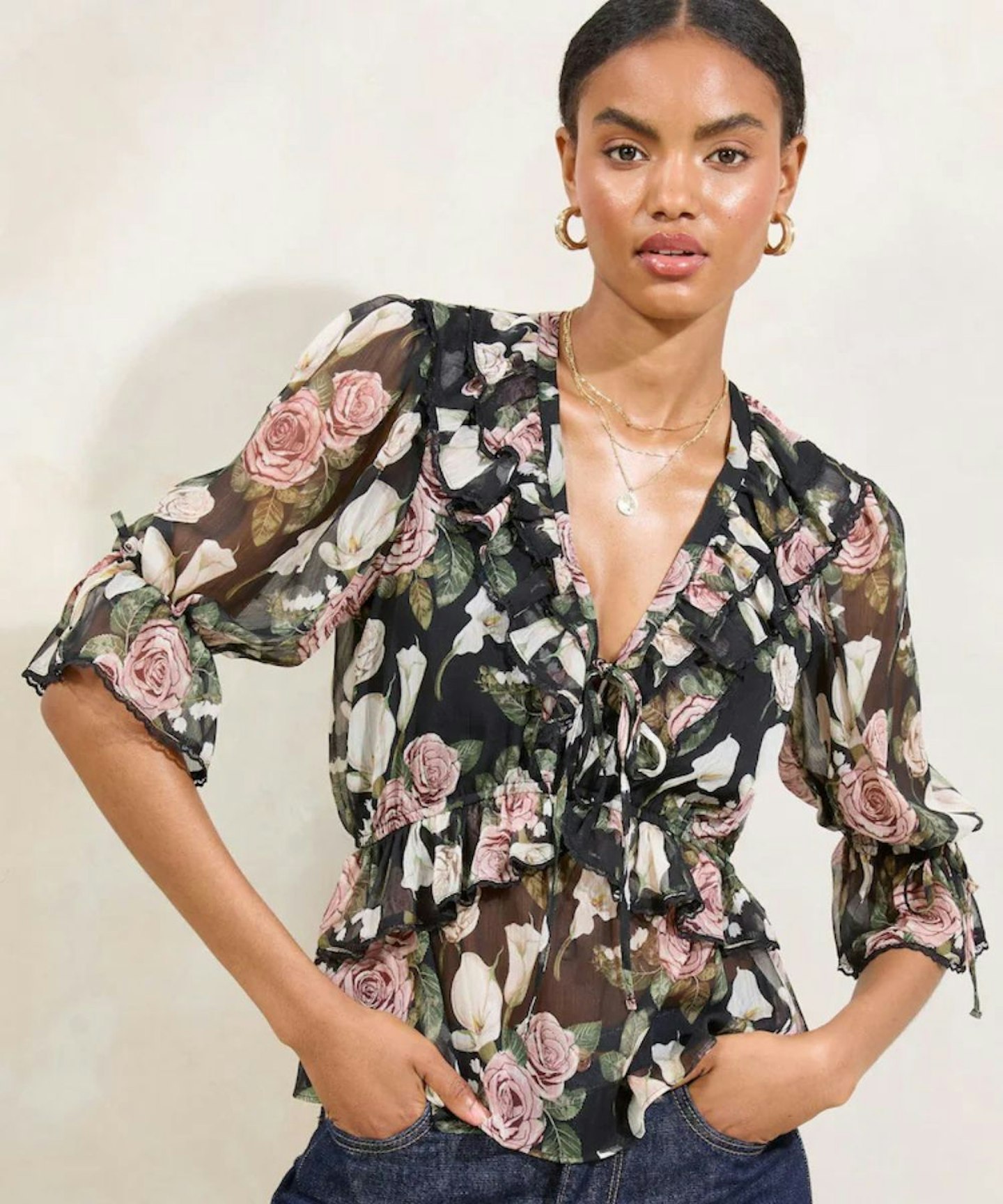 Lipsy, Peplum Top