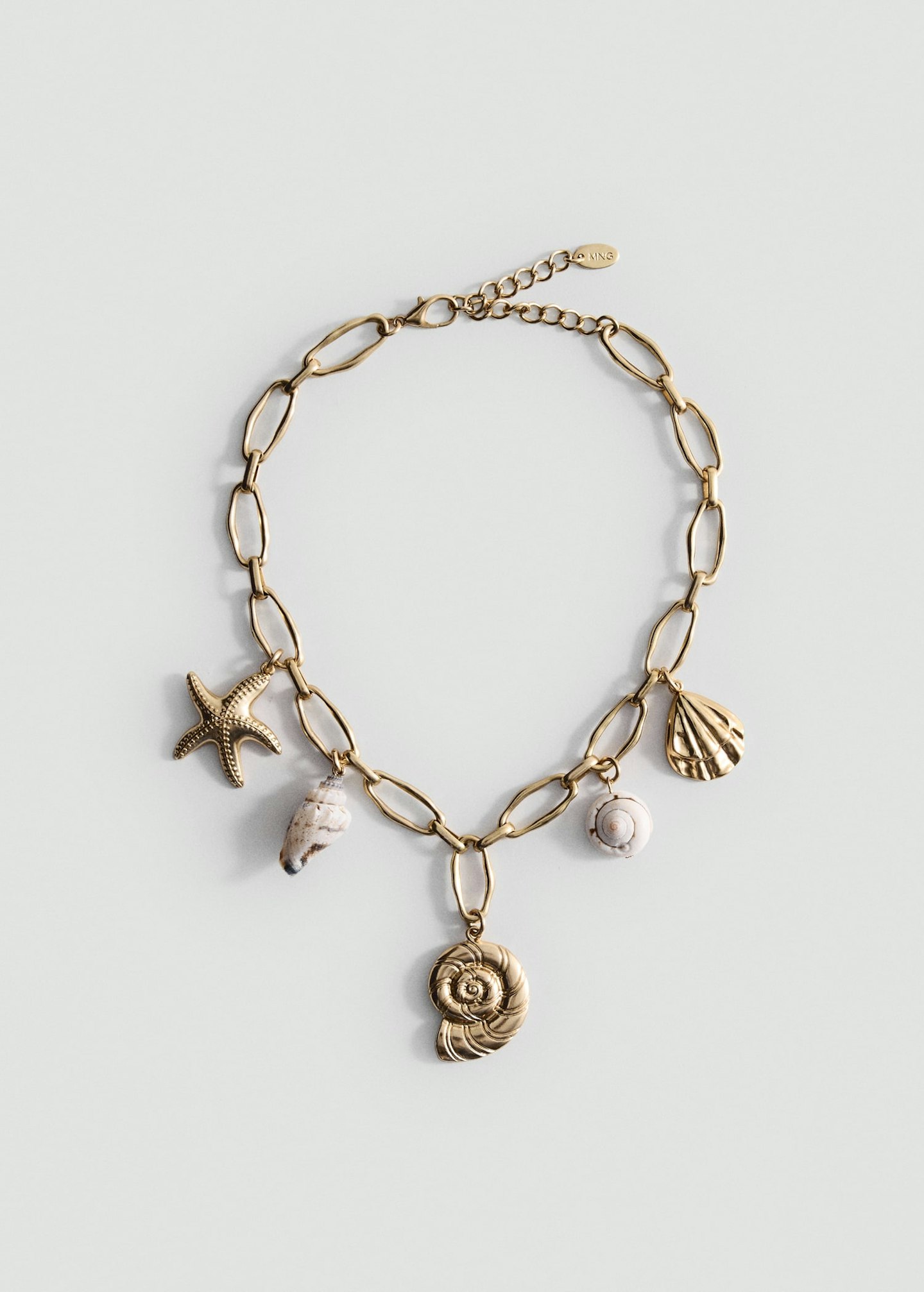 Mango, Shells Bead Necklace