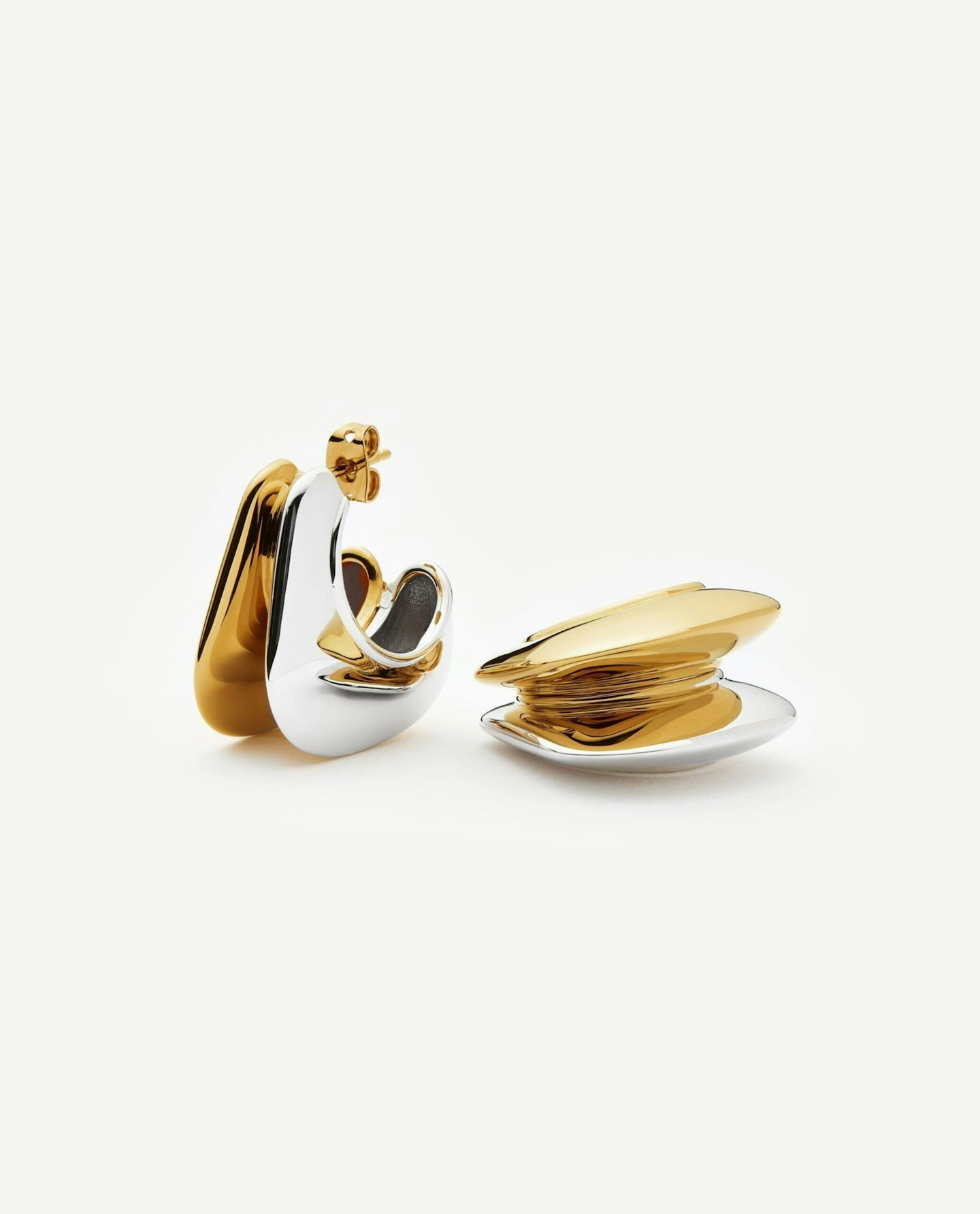 Missoma, Dome Double Ridge Earring