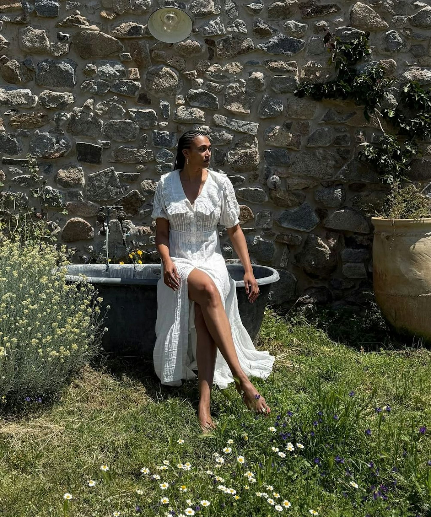 Rixo Edina Cotton Maxi Dress