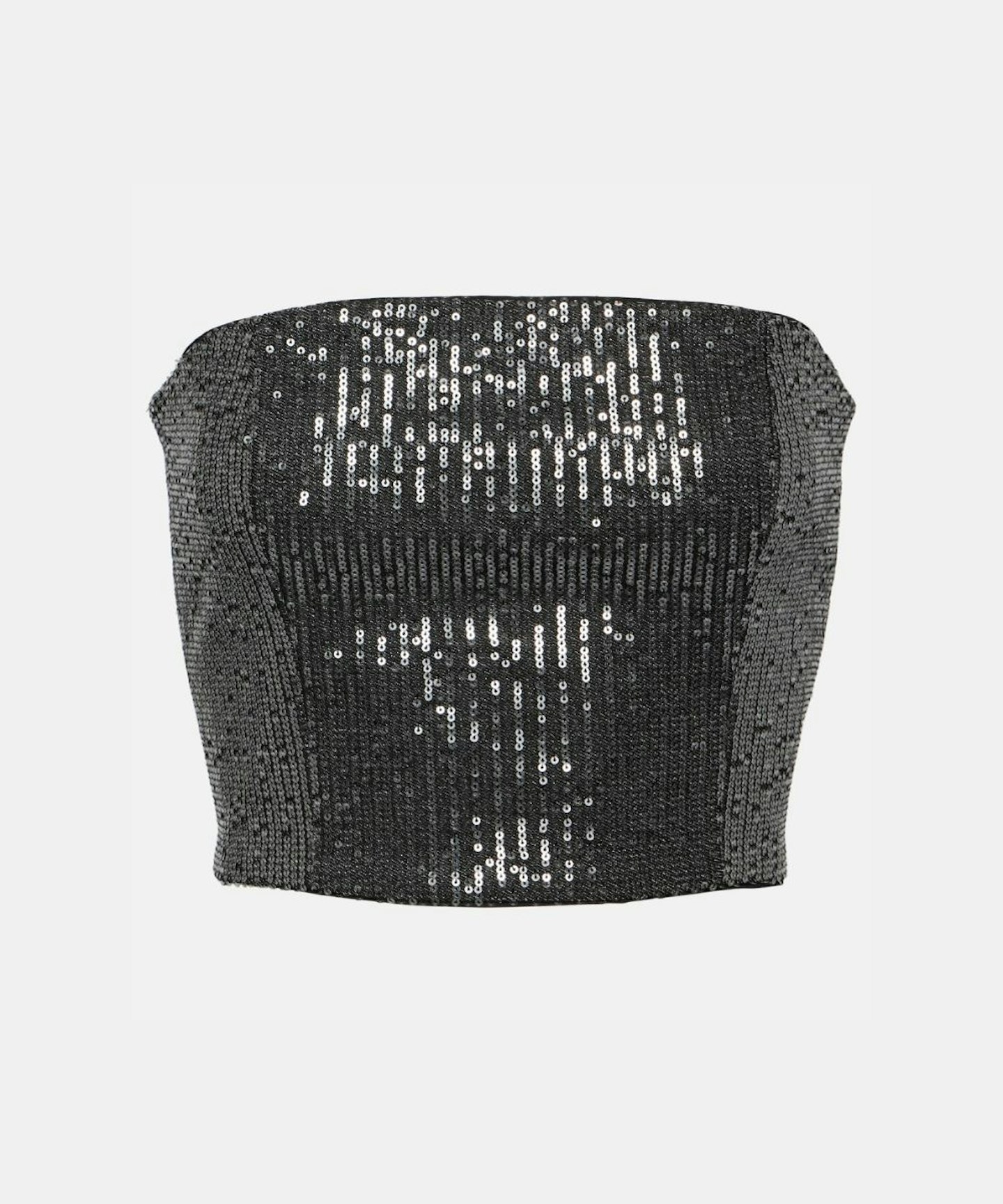 Rotate, Twill Sequined Tube Top