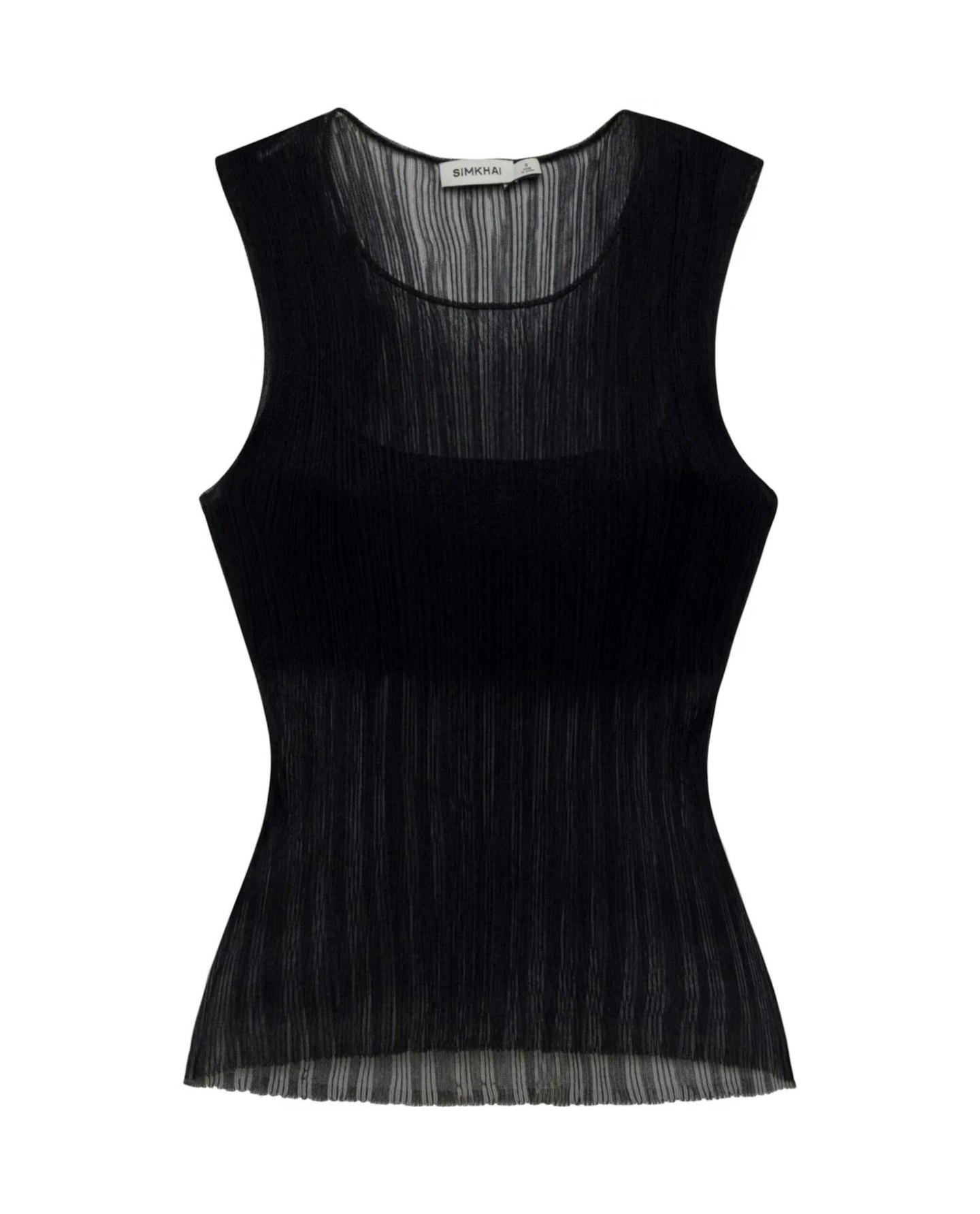 Simkhai Semi-Sheer Top