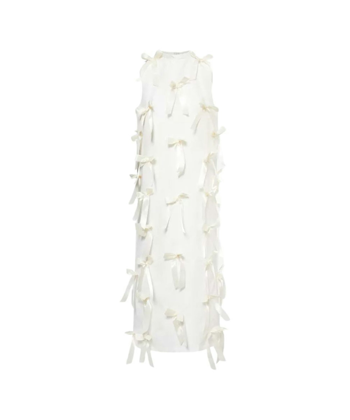 Sister Jane, Snowdrop Bow Woven Midi Dress