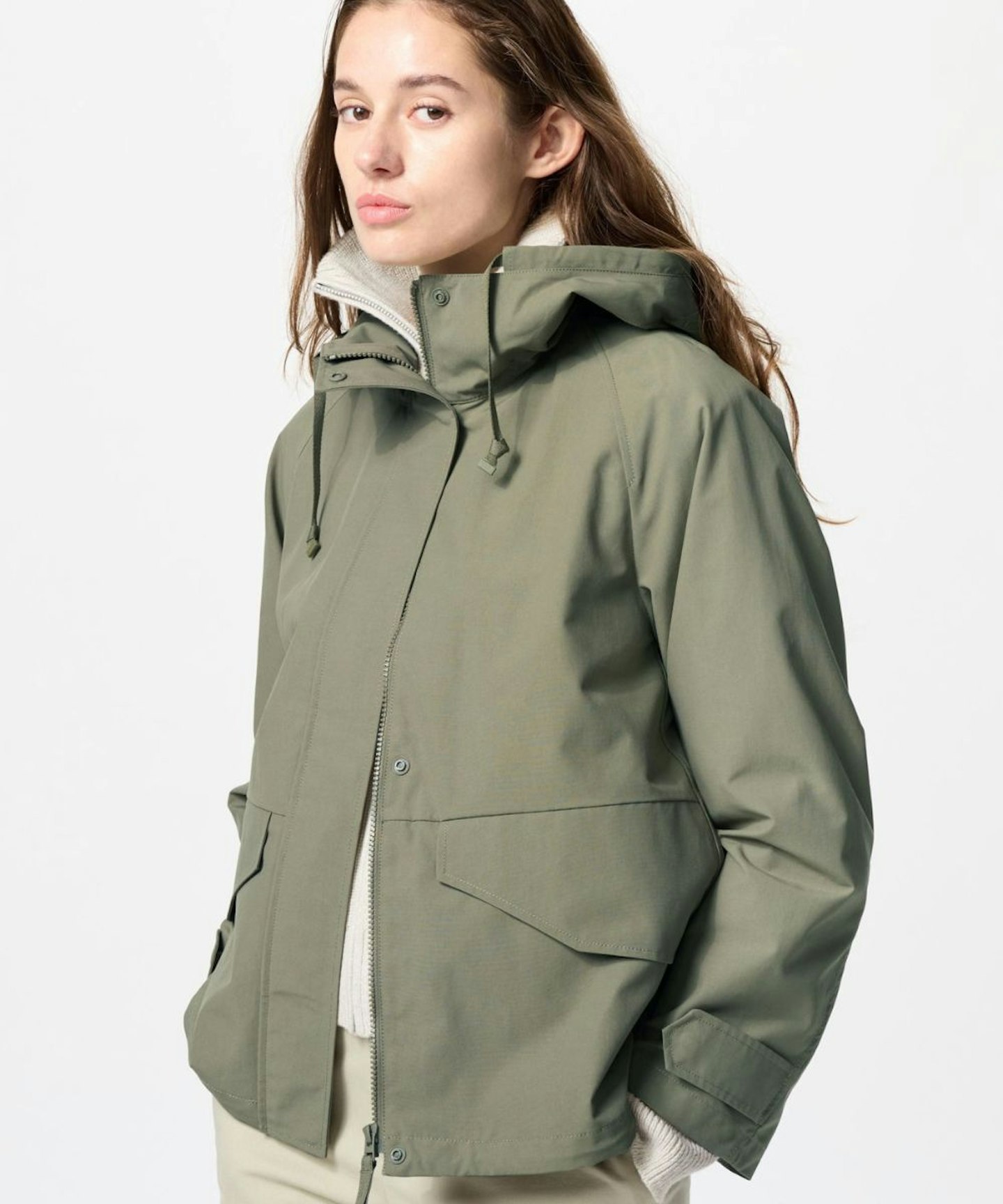 Uniqlo, Cotton Blend Parka