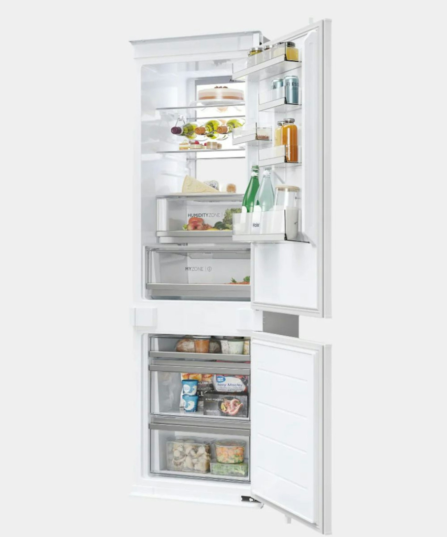 Integrated ID Titanium Series 6, Built-In Fridge Freezer