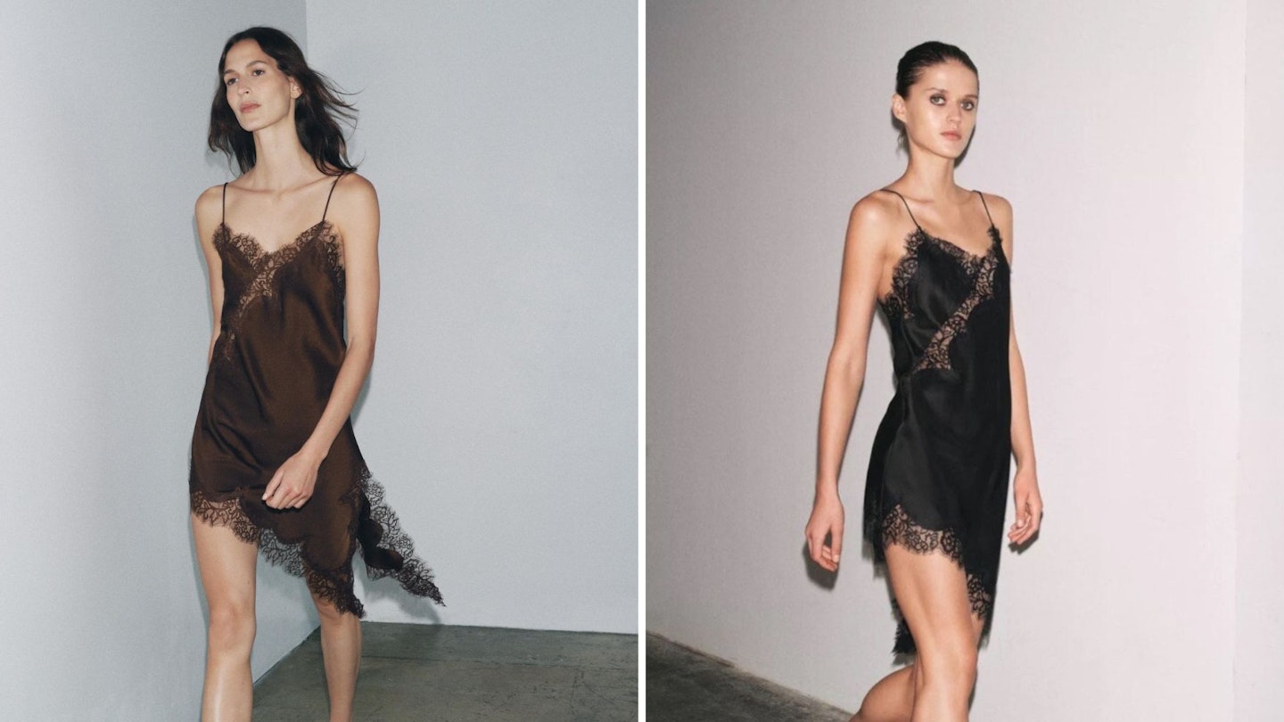 This Sell-Out Zara Lace Dress Is Available In A New Colour This Sell-Out Zara Lace Dress Is Available In A New Colour