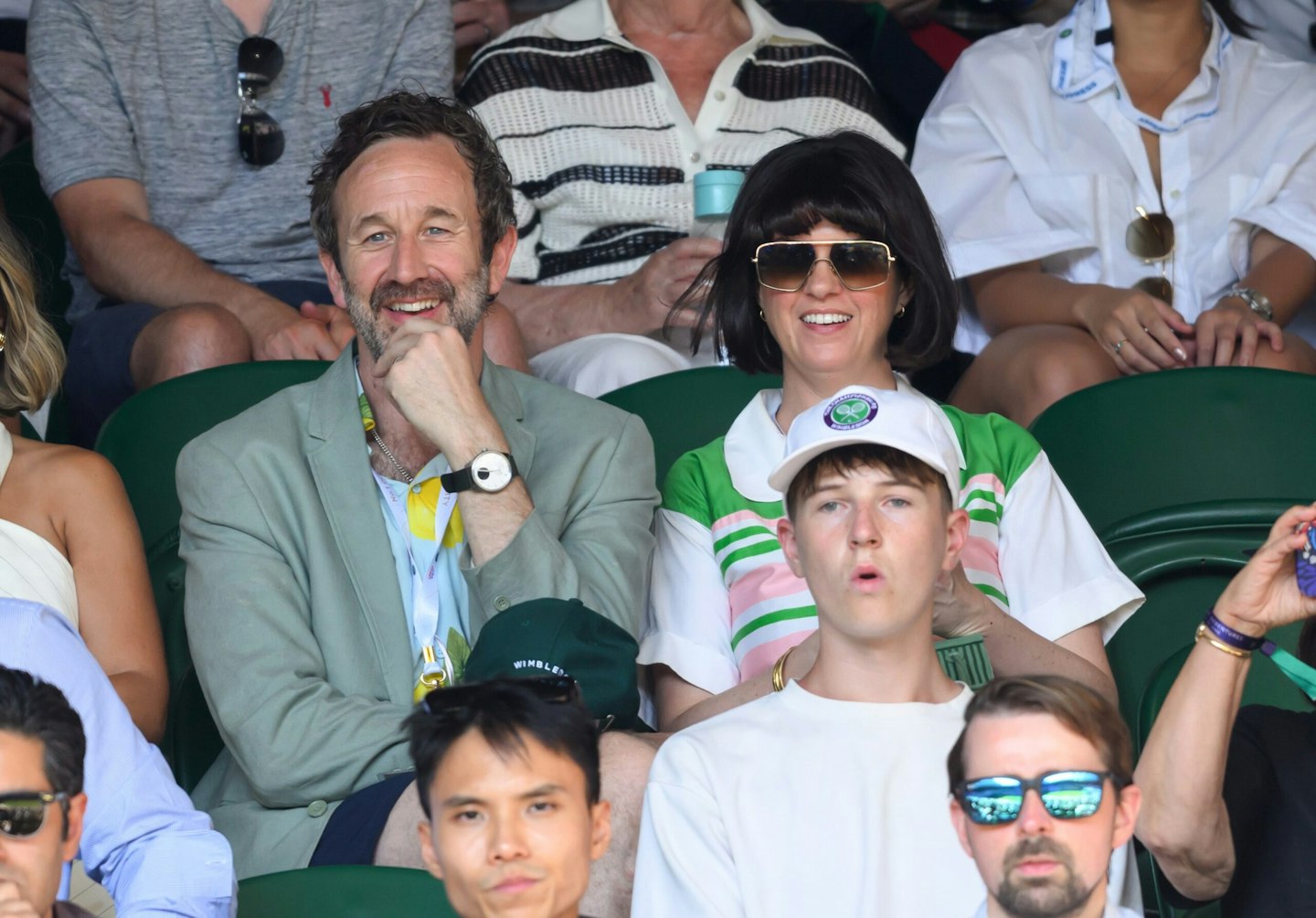 Actor Chris O'Dowd with wife, Writer Dawn O'Porter