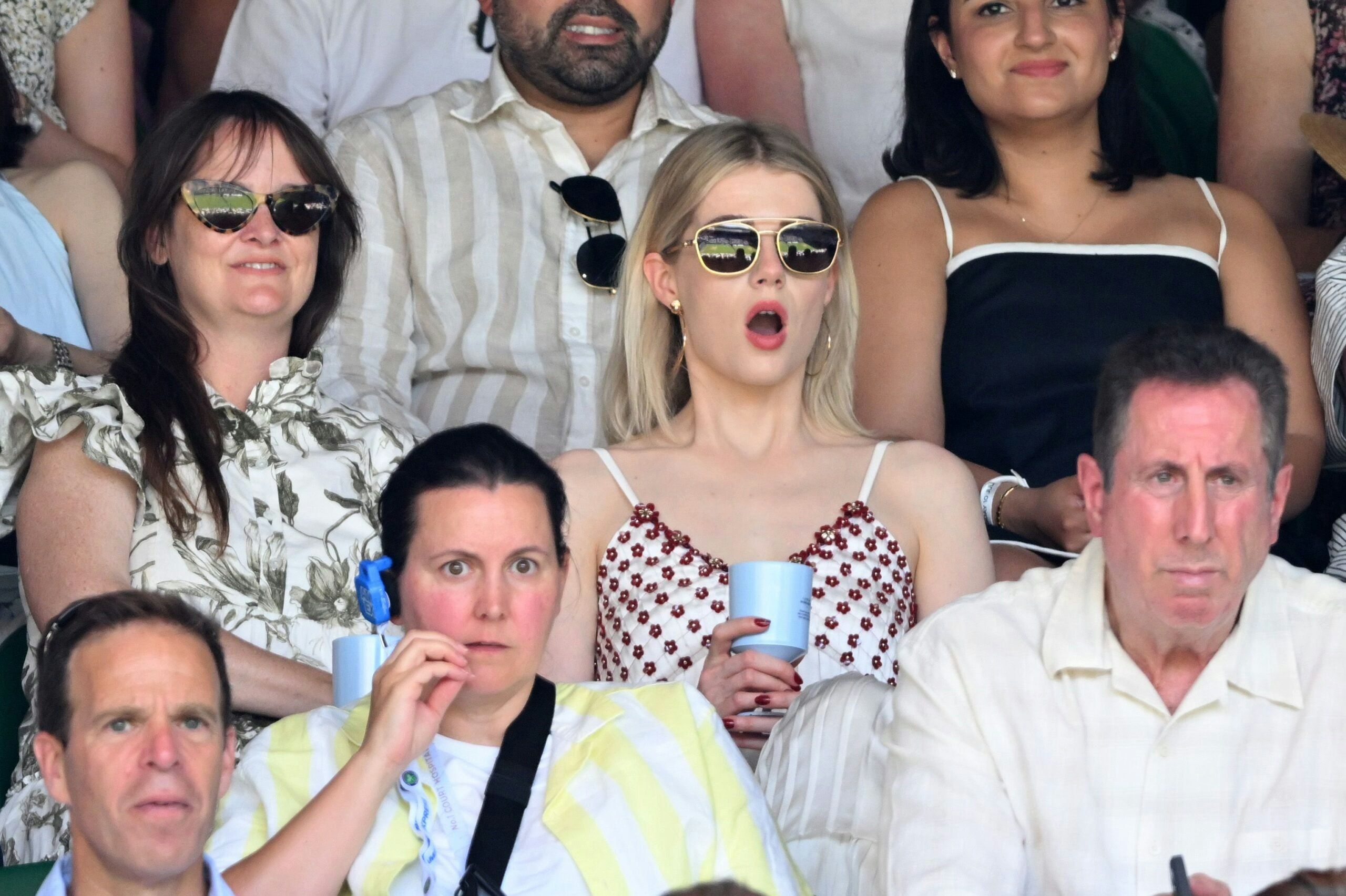 Actress Lucy Boynton