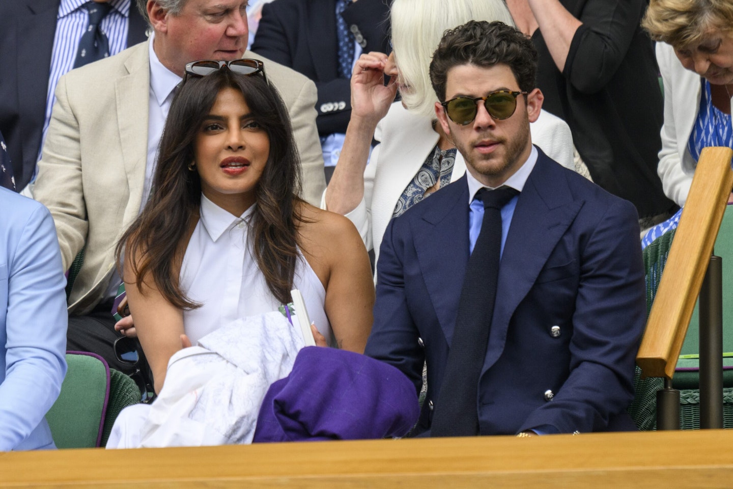 Actress Priyanka Chopra and her husband, singer and actor Nick Jonas
