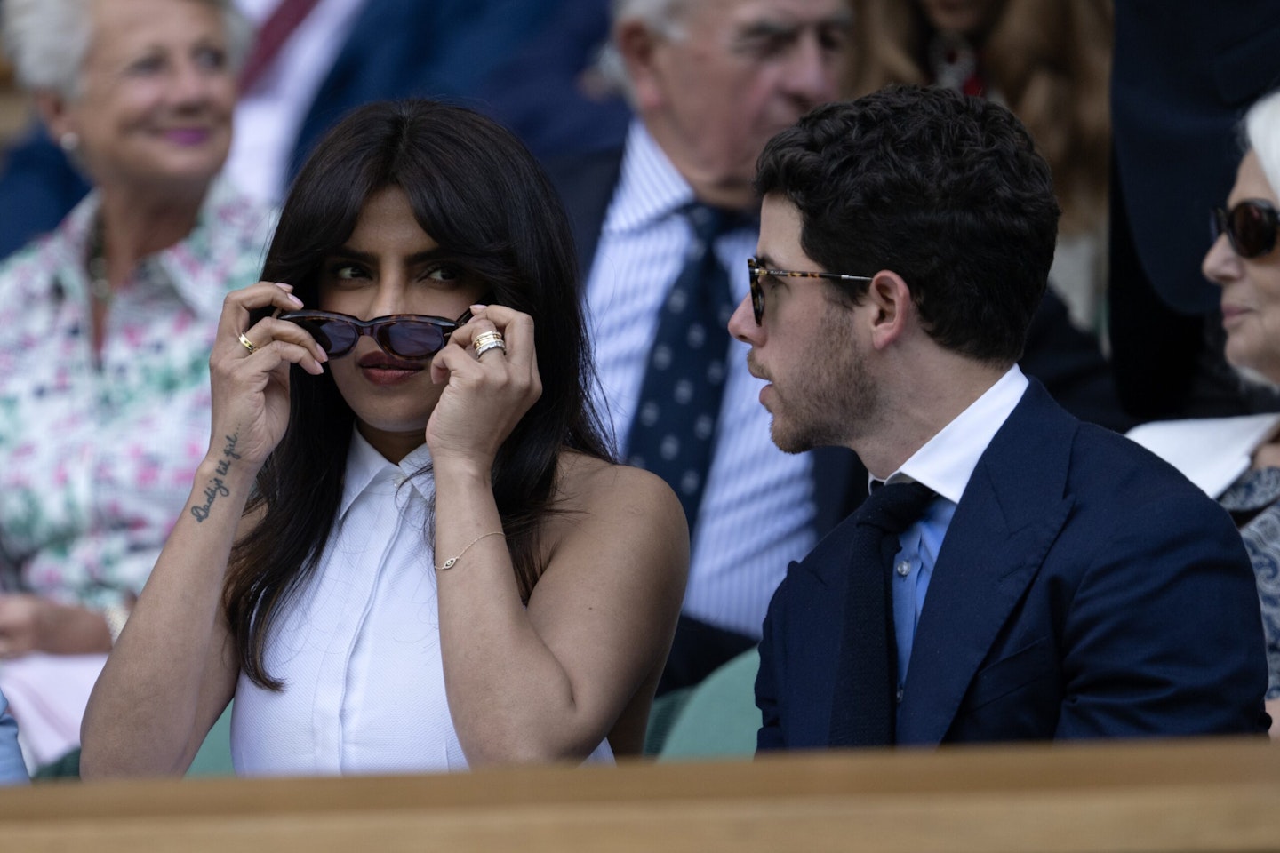 Actress Priyanka Chopra with husband, Singer Nick Jonas