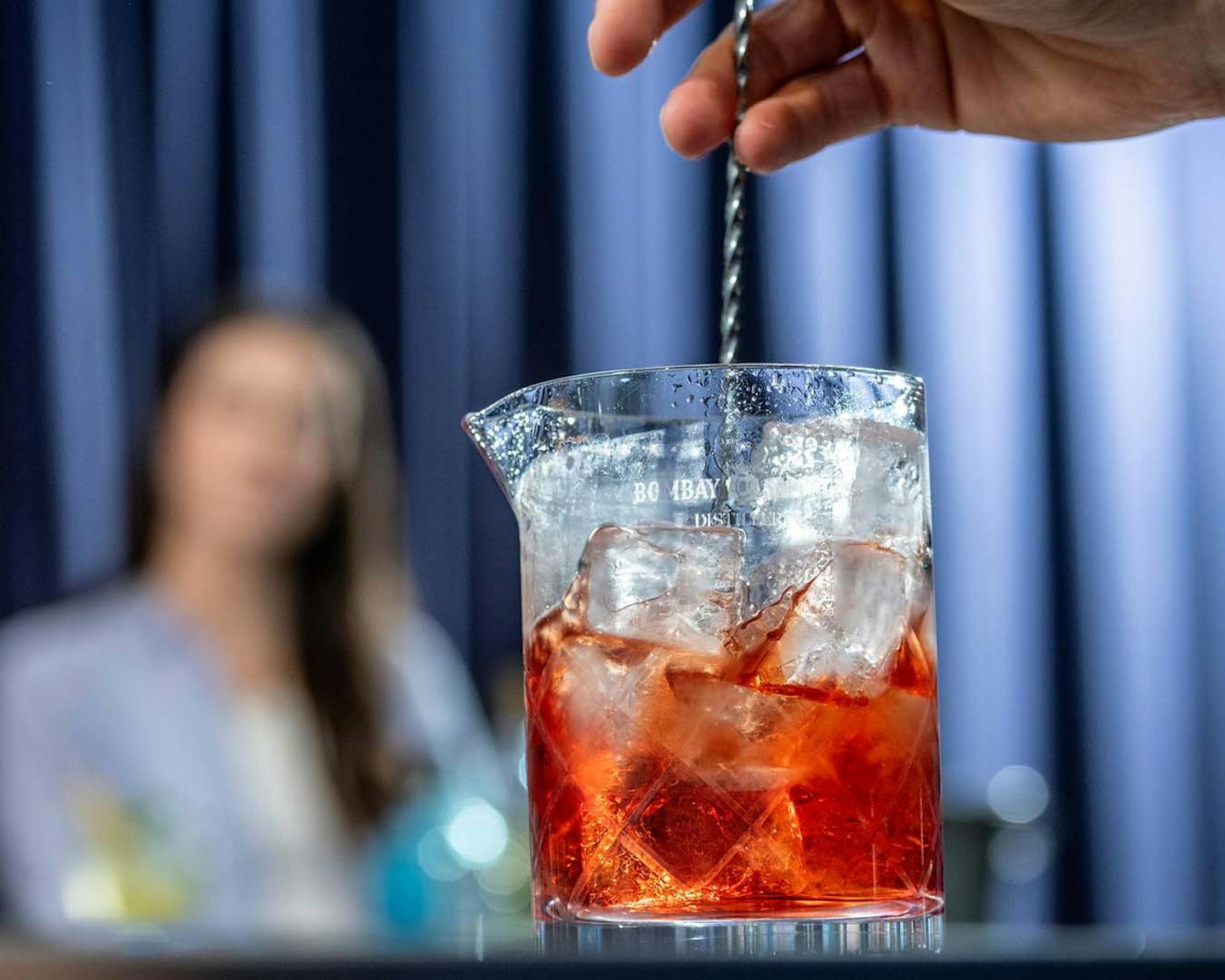 Bombay Sapphire cocktail