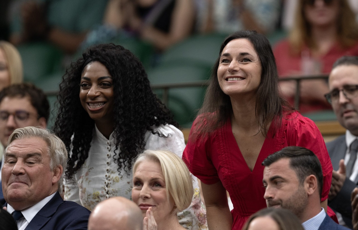 Athletes Kadeena Cox and Dame Sarah Storey