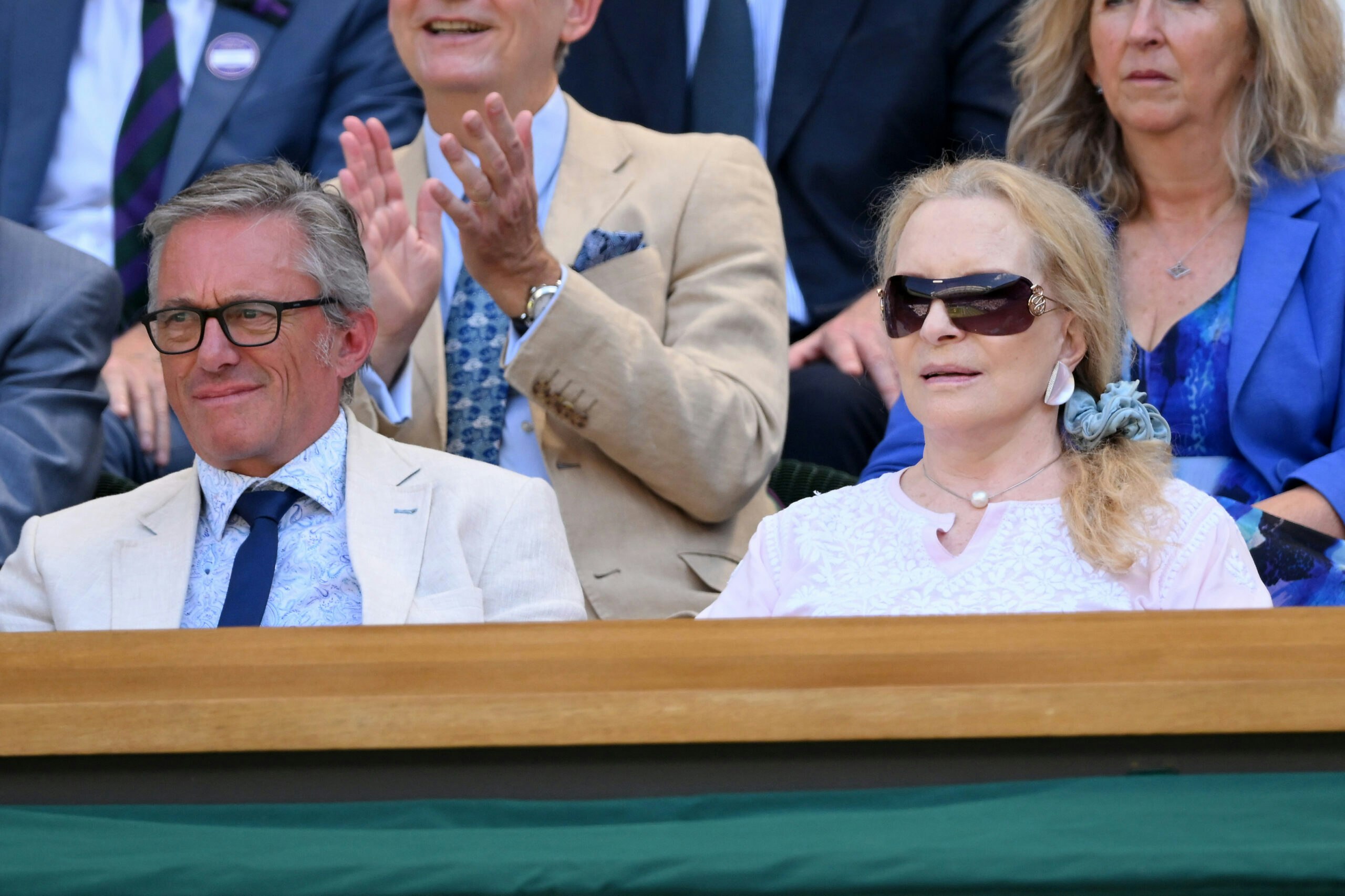 Businessman Dave Courteen and Princess Michael of Kent