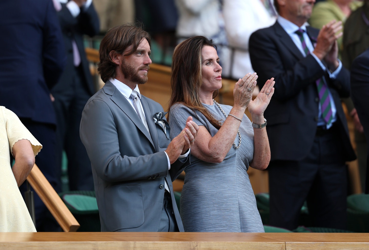Golfer Tommy Fleetwood and wife Clare Fleetwood