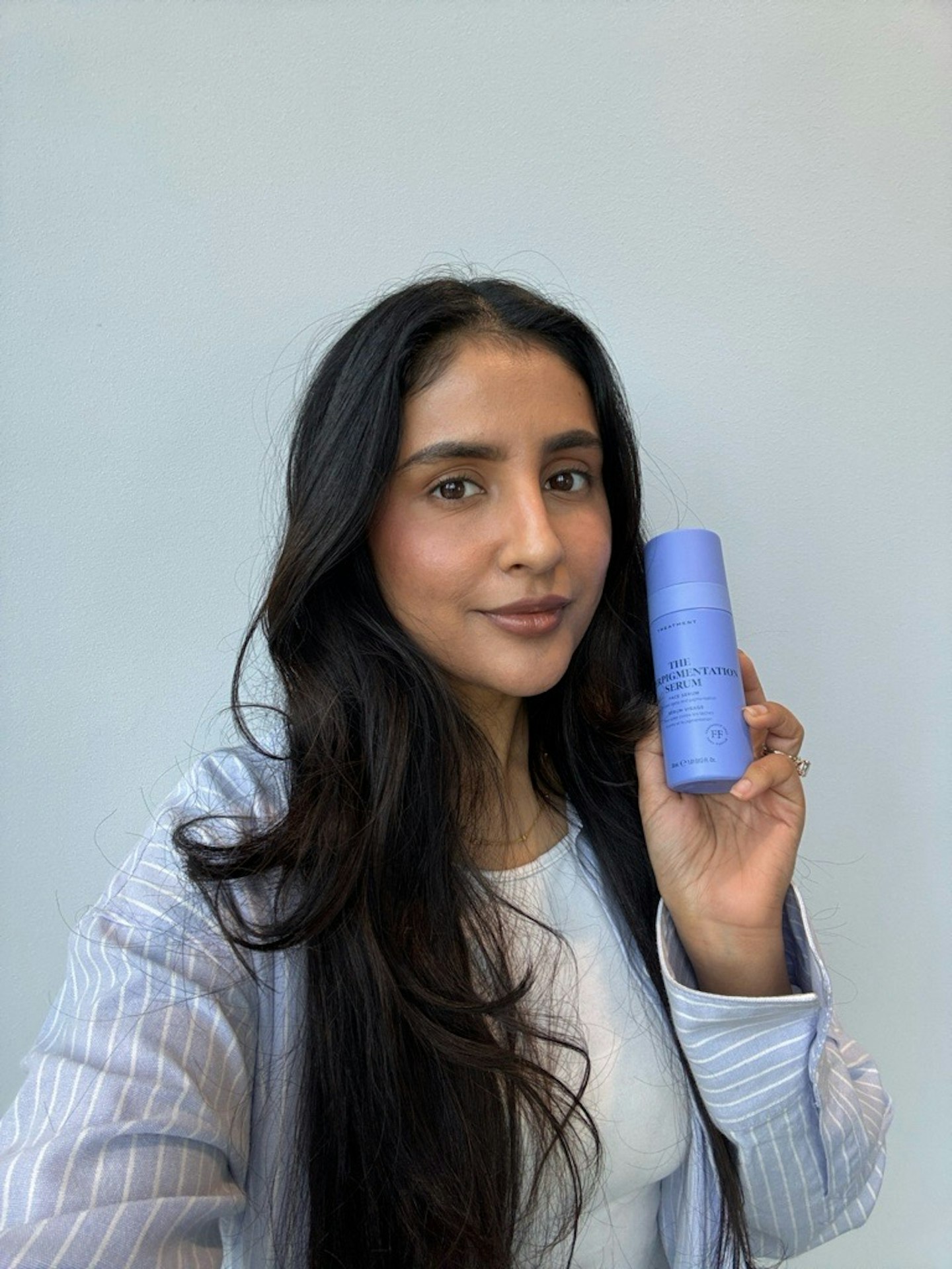Sameeha using the Skin Rocks The Hyperpigmentation Serum