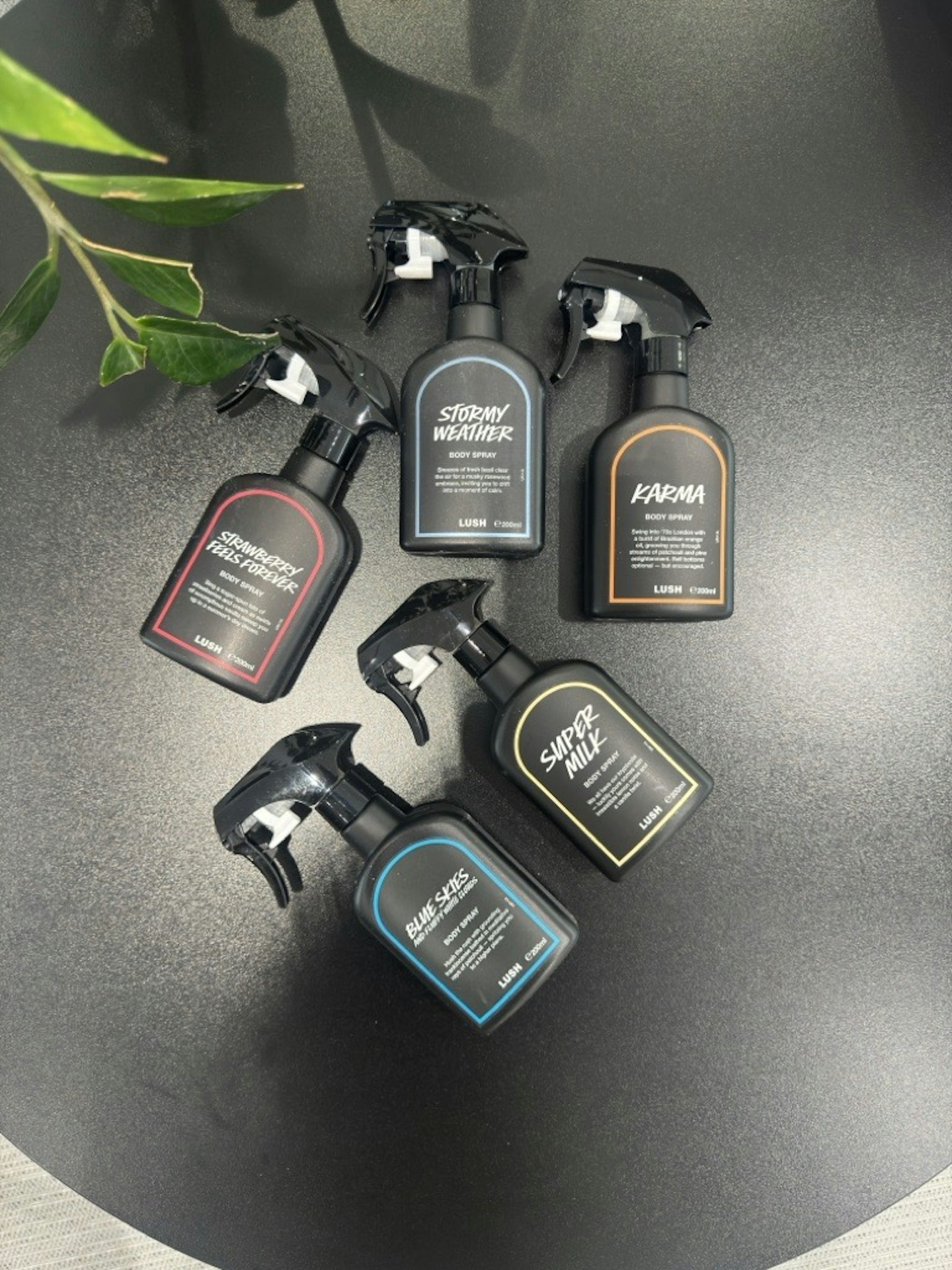 Sameeha Shaikh, beauty writer, testing the new Lush Body Sprays