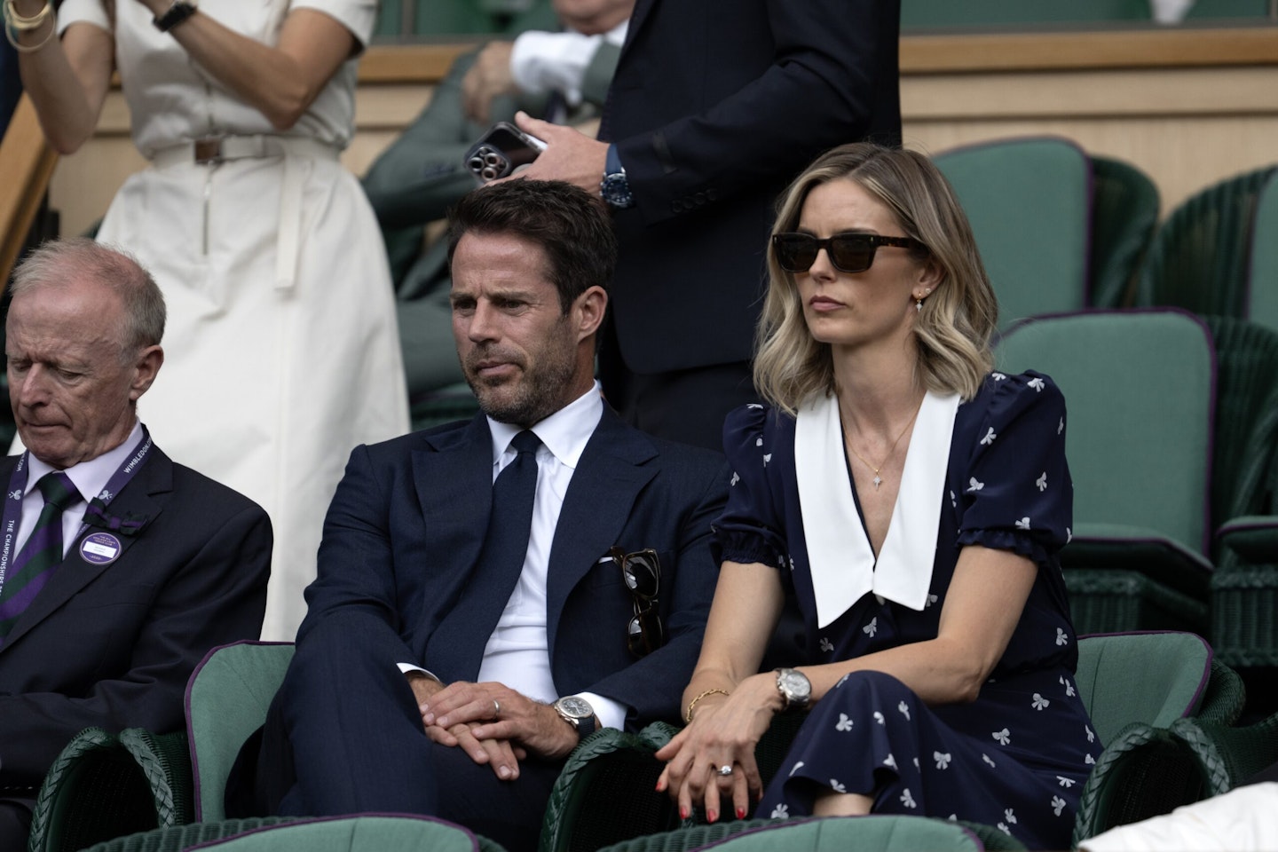 Jamie Redknapp and wife, model Frida Andersson