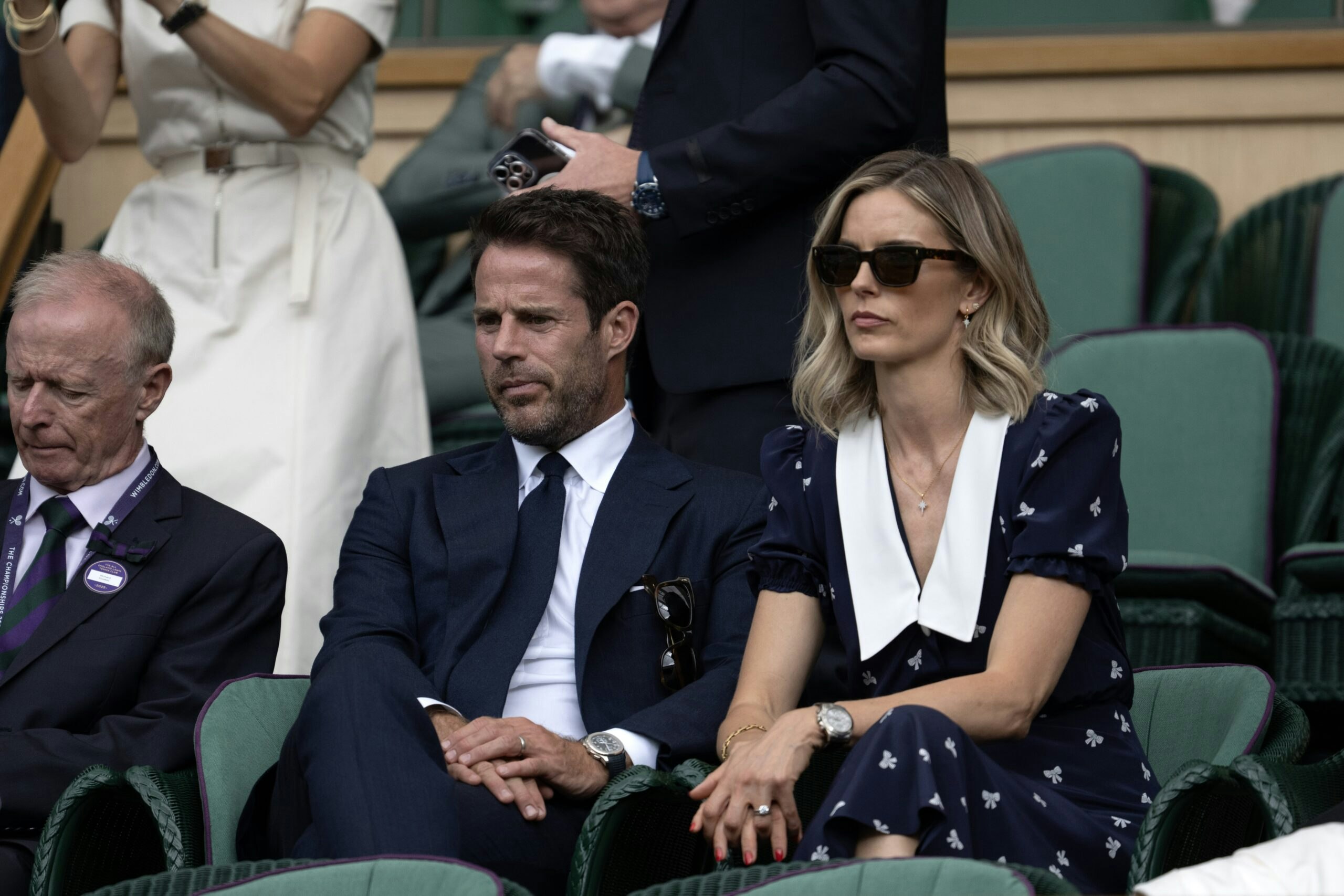 Jamie Redknapp and wife, model Frida Andersson
