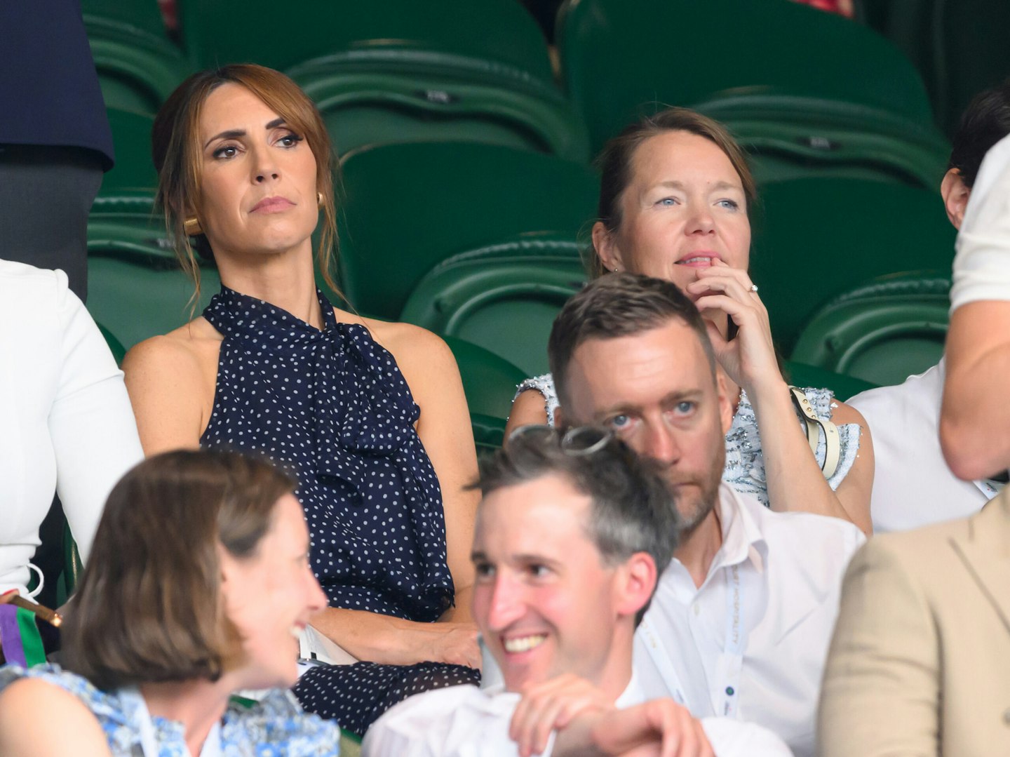 Presenter Alex Jones and actress Anna Maxwell Martin