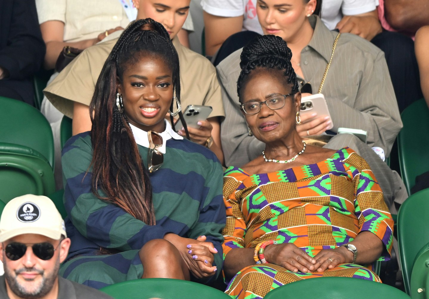 Presenter Clara Amfo with mum Grace Amfo
