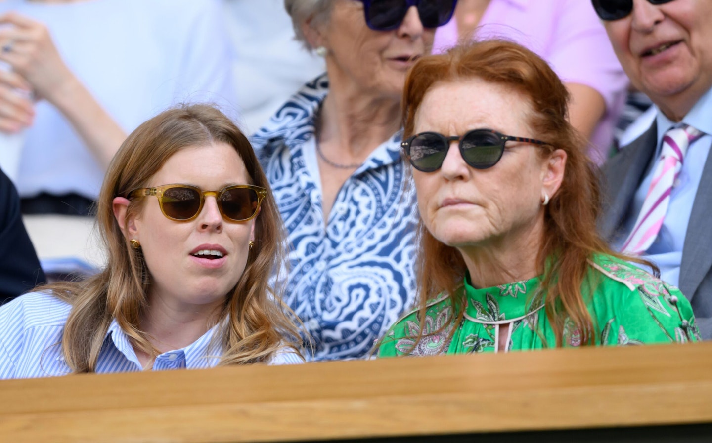 Princess Beatrice of York and her mother, Sarah Ferguson, Duchess of York