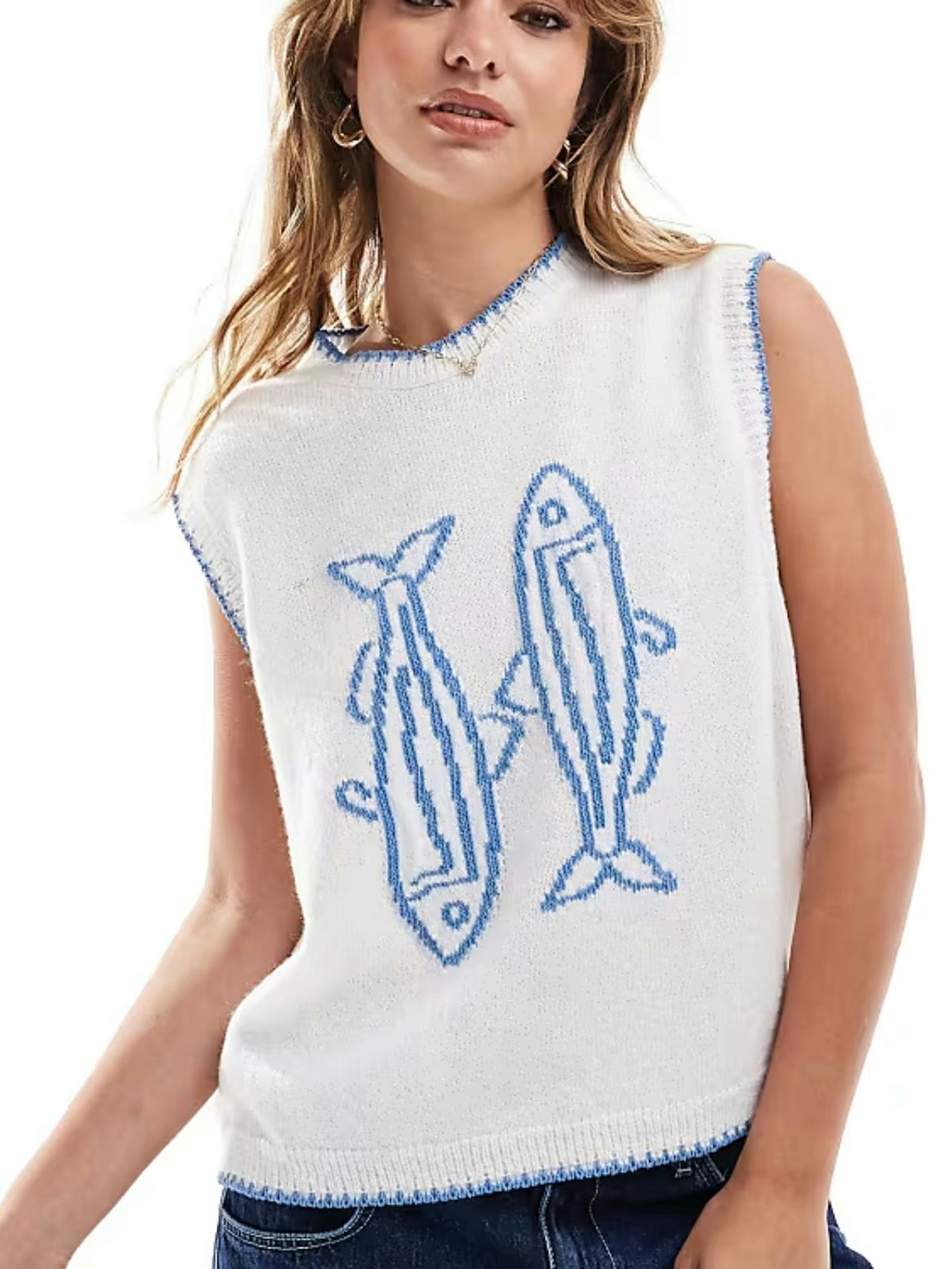 ASOS, Knitted Sardine Tank Top