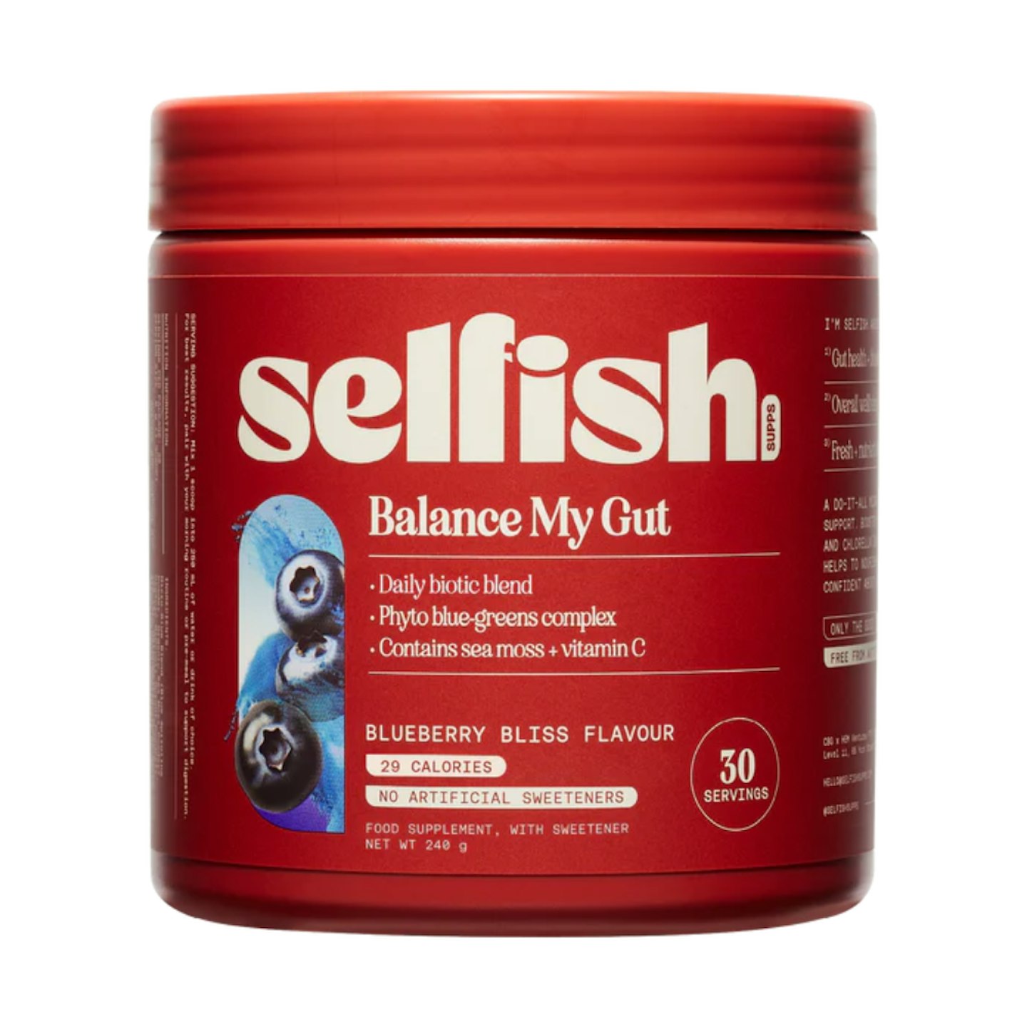 Selfish Supps Balance My Gut