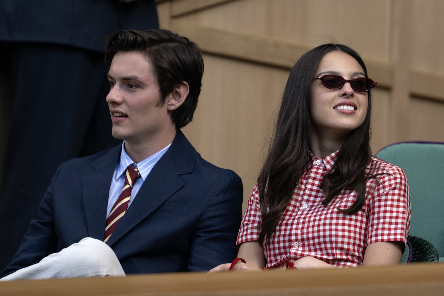 Singer Olivia Rodrigo and boyfriend, Actor Louis Partridge