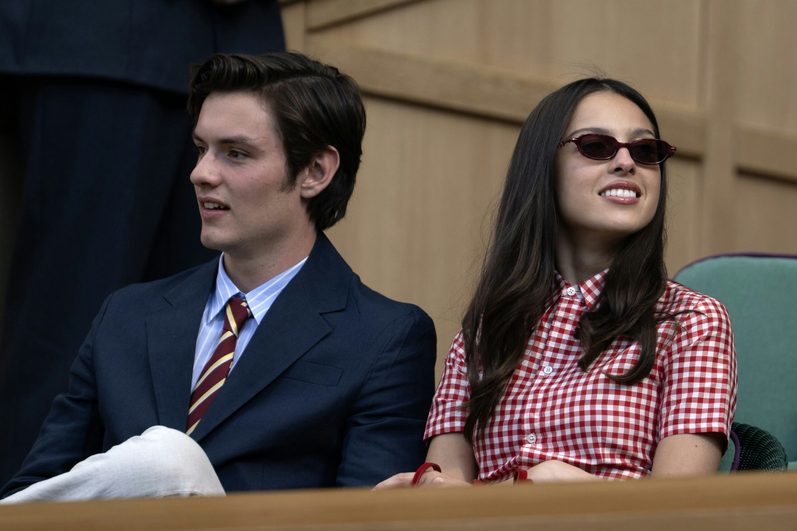Singer Olivia Rodrigo and boyfriend, Actor Louis Partridge
