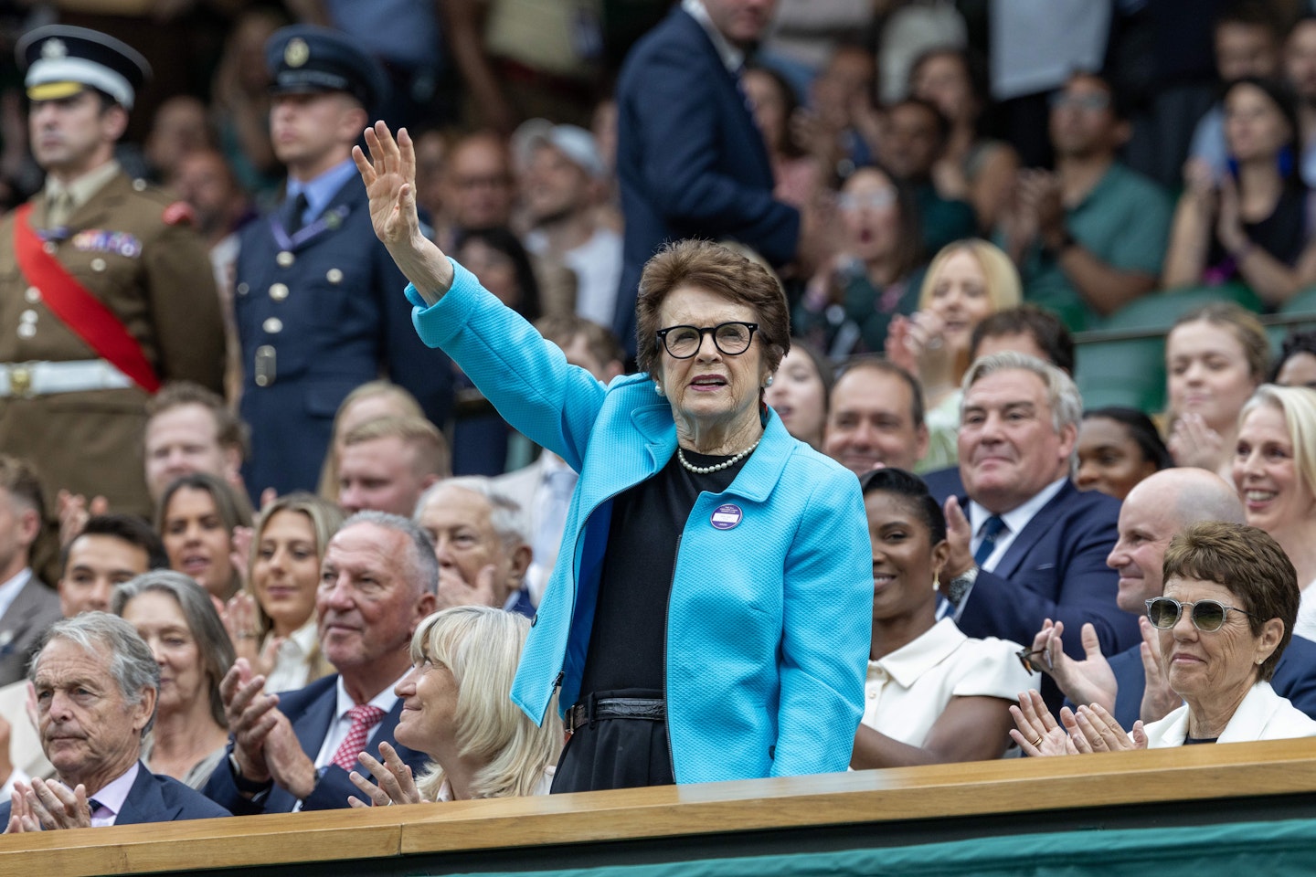 Tennis legend Billie Jean King