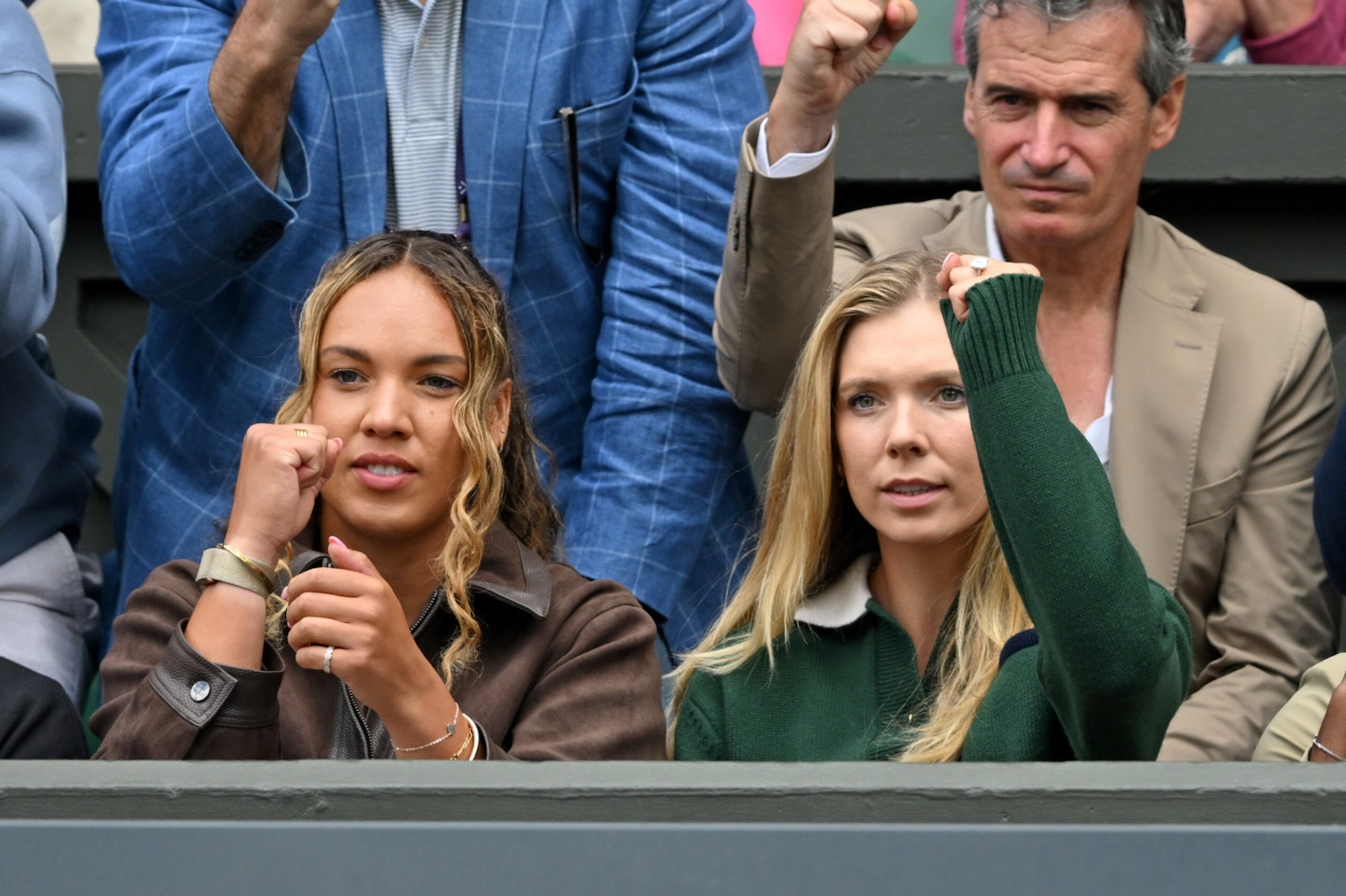 Tennis players Freya Christie and Katie Boulter