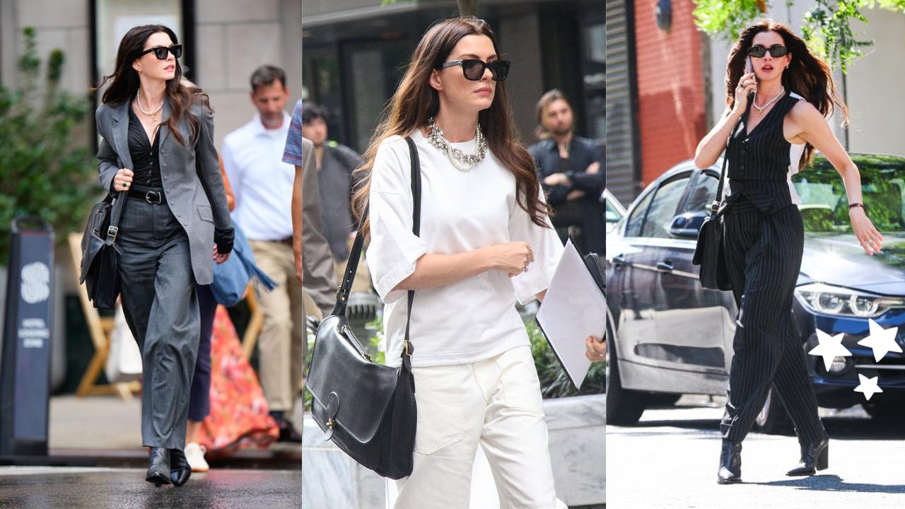 There's A Hidden Meaning Behind Andy Sachs' Coach Bag