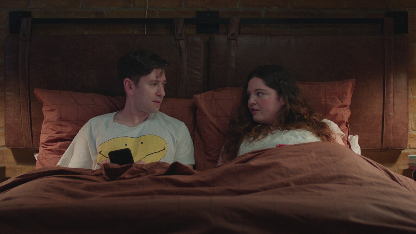 Zev (Michael Zegen) and Jess (Meg Statler)