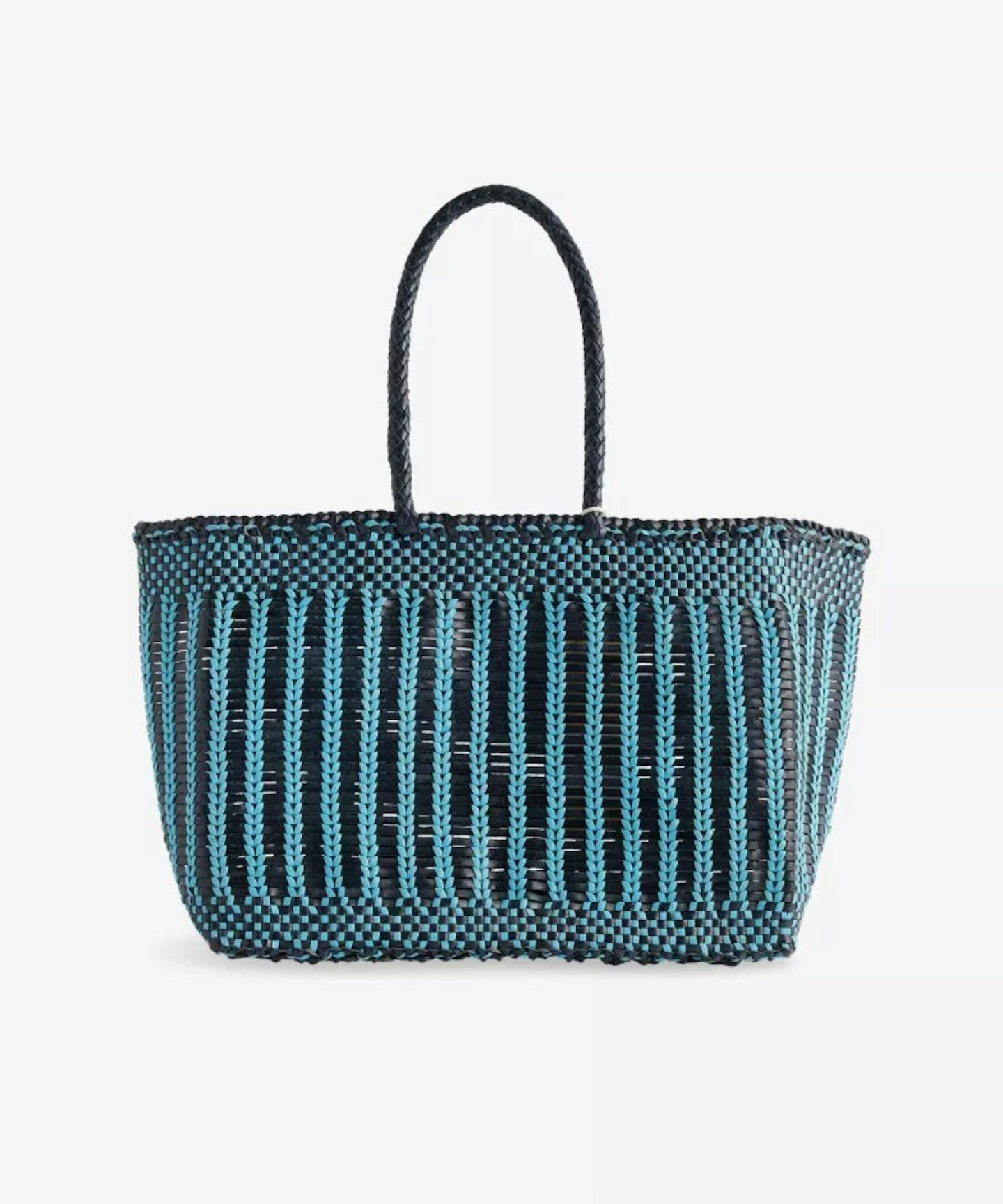 Dragon Diffusion, Bali Basket Leather Tote Bag