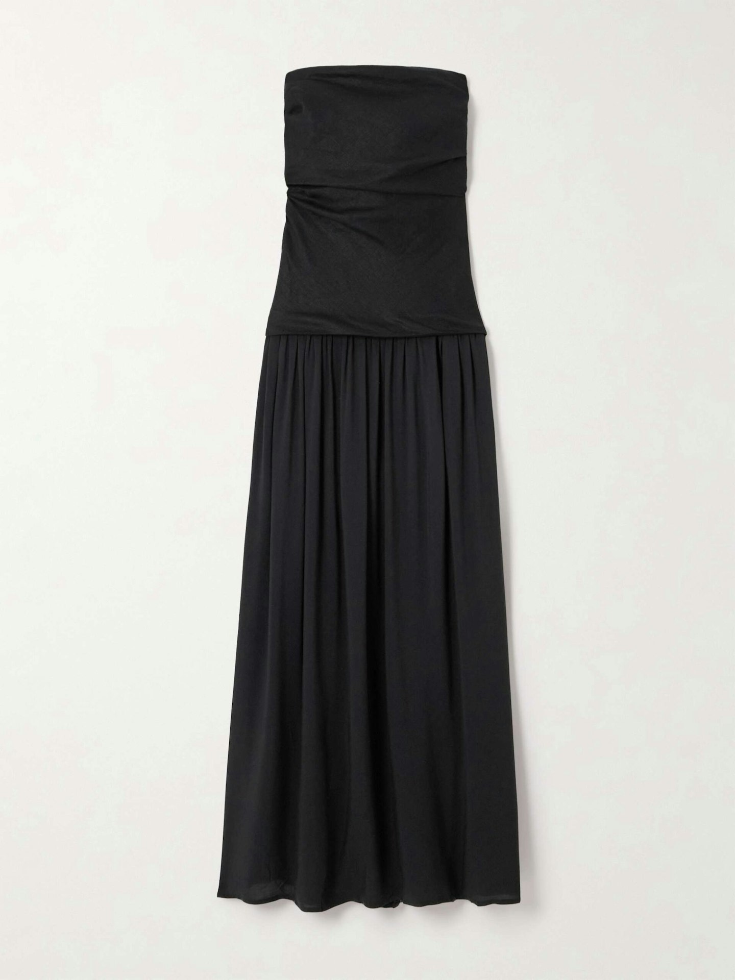 Faithfull, Hedy Strapless Gathered Maxi Dress