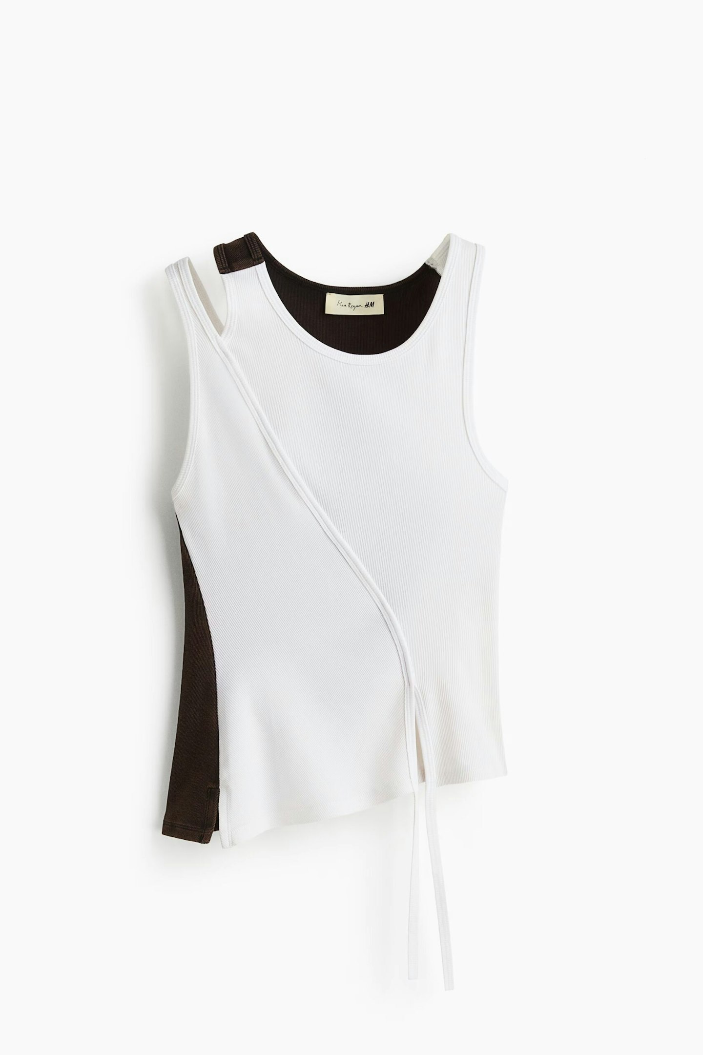 Mia Regan X H&M Asymmetric Vest Top 
