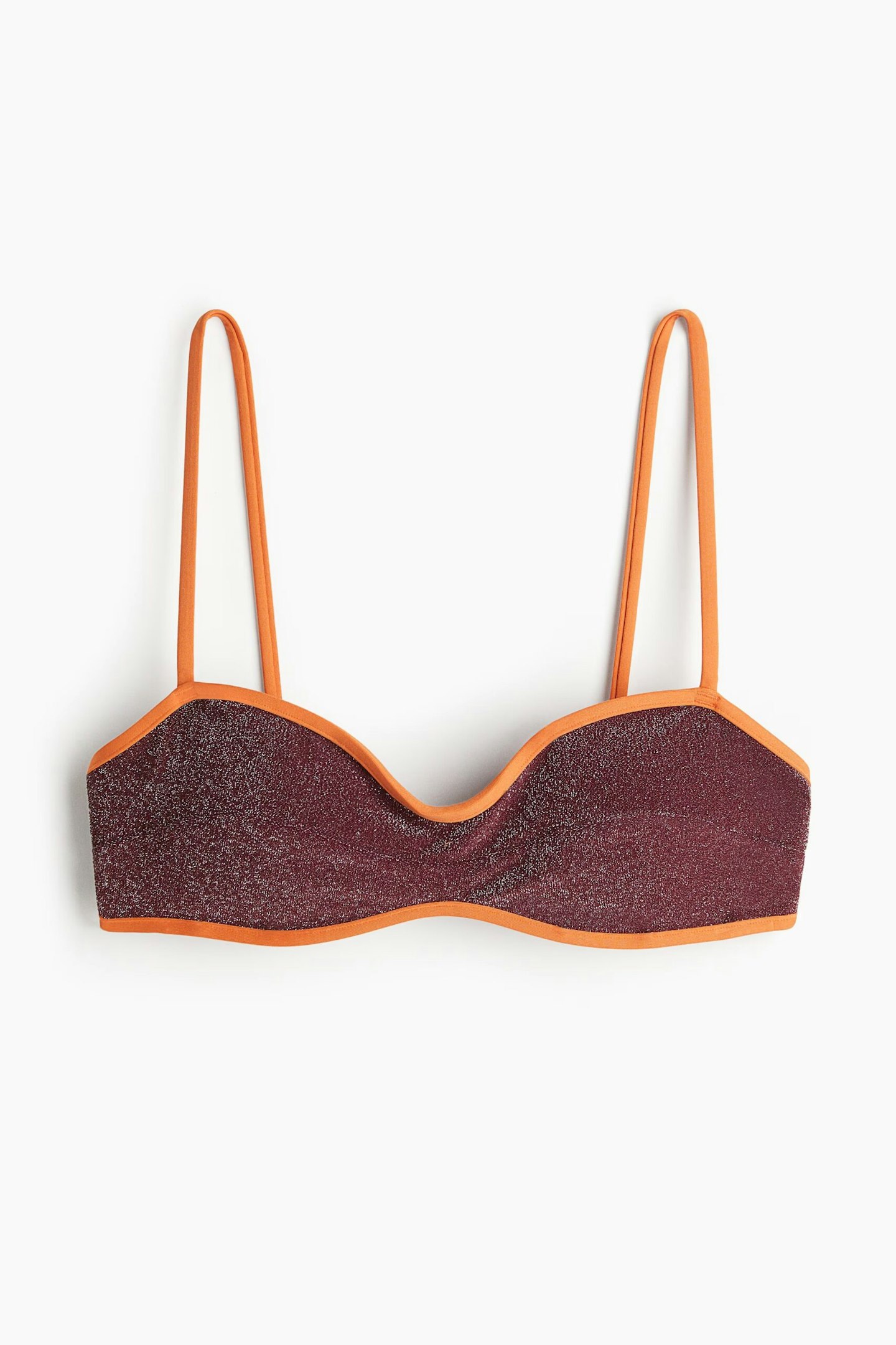 Mia Regan X H&M Glittery Padded Bikini Top