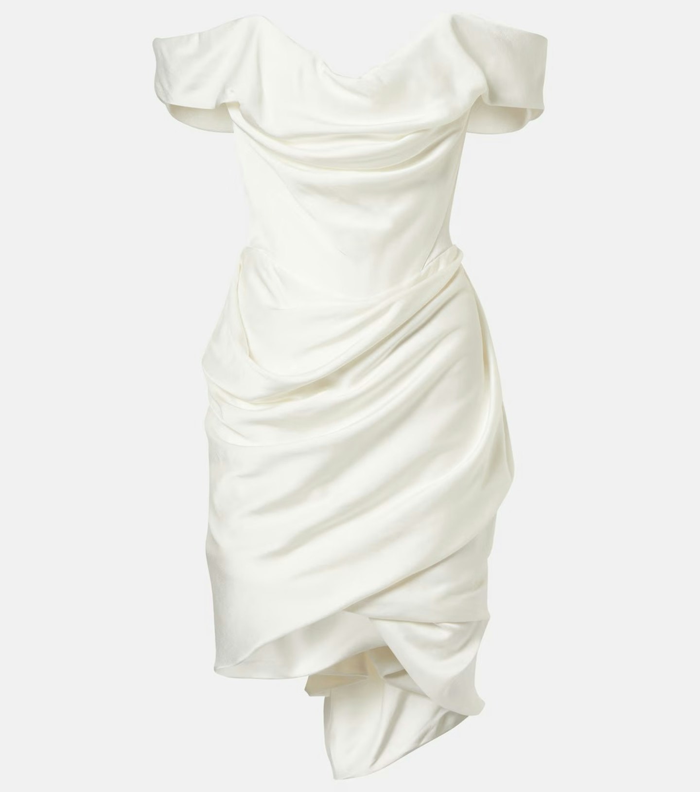 Vivienne Westwood Nova Cora Off-Shoulder Minidress