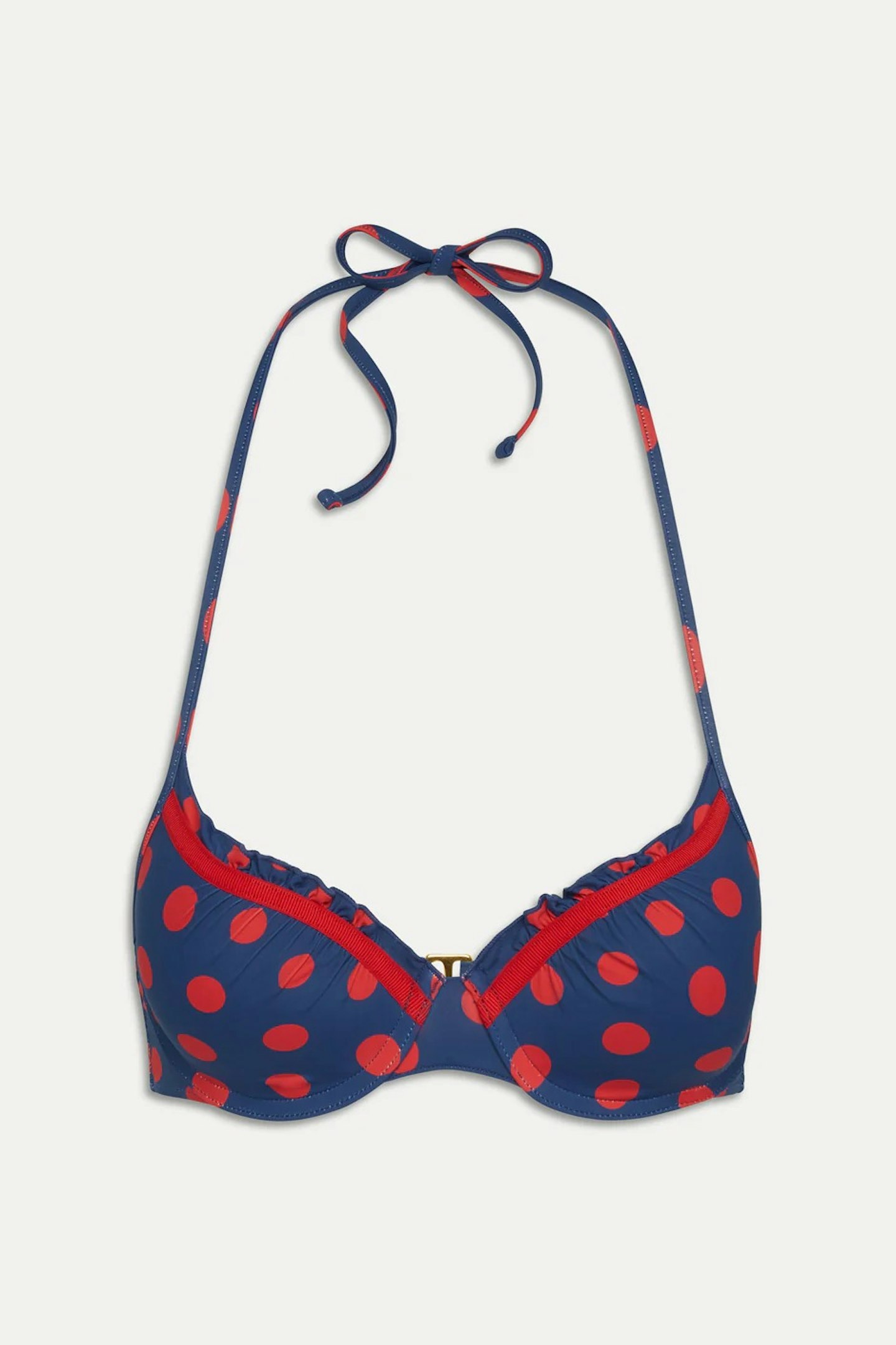 KHY x Frankies Bikinis, Dolce Top - Strawberry Dot