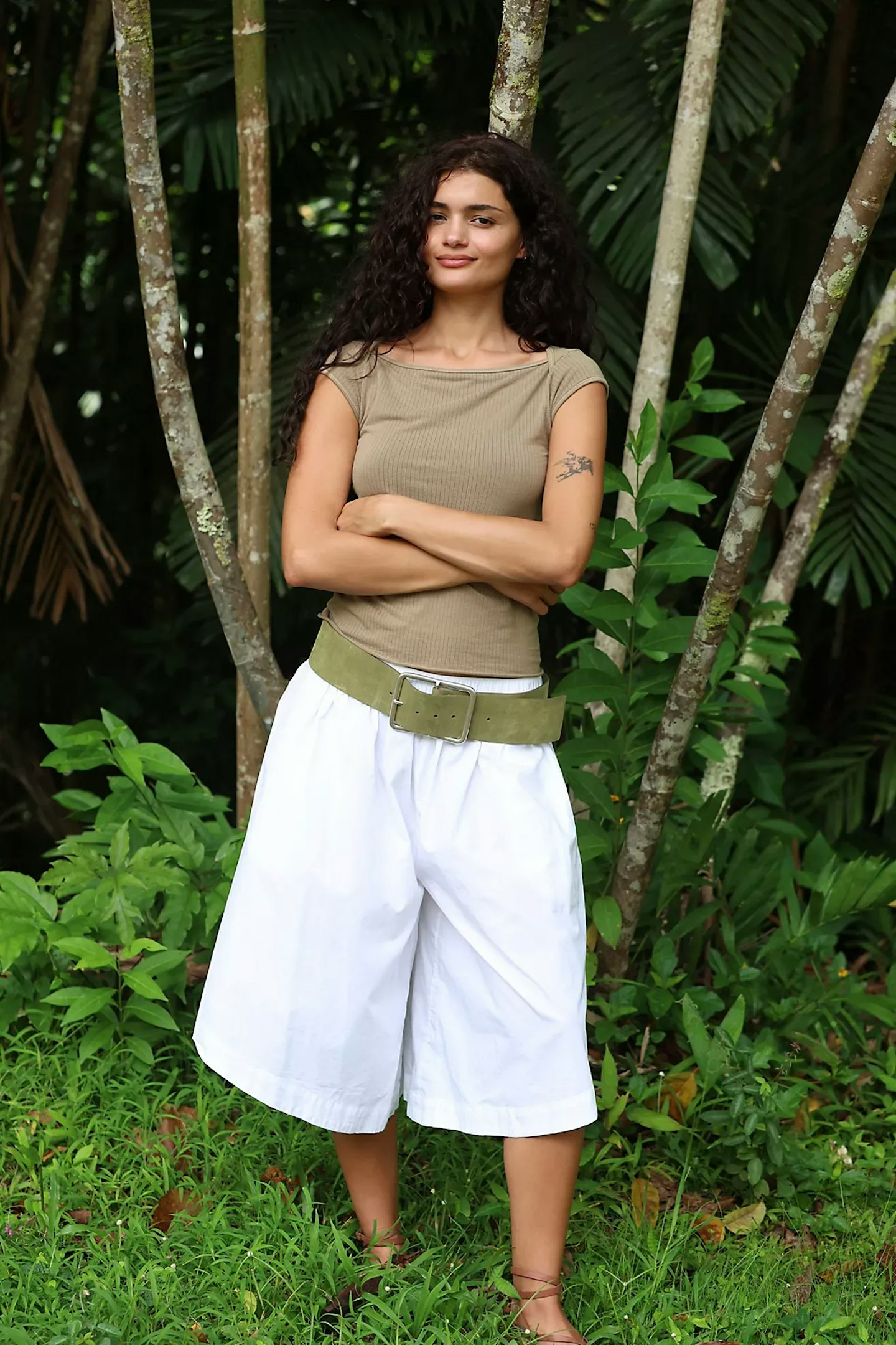 Free People, Lucca Culotte Shorts