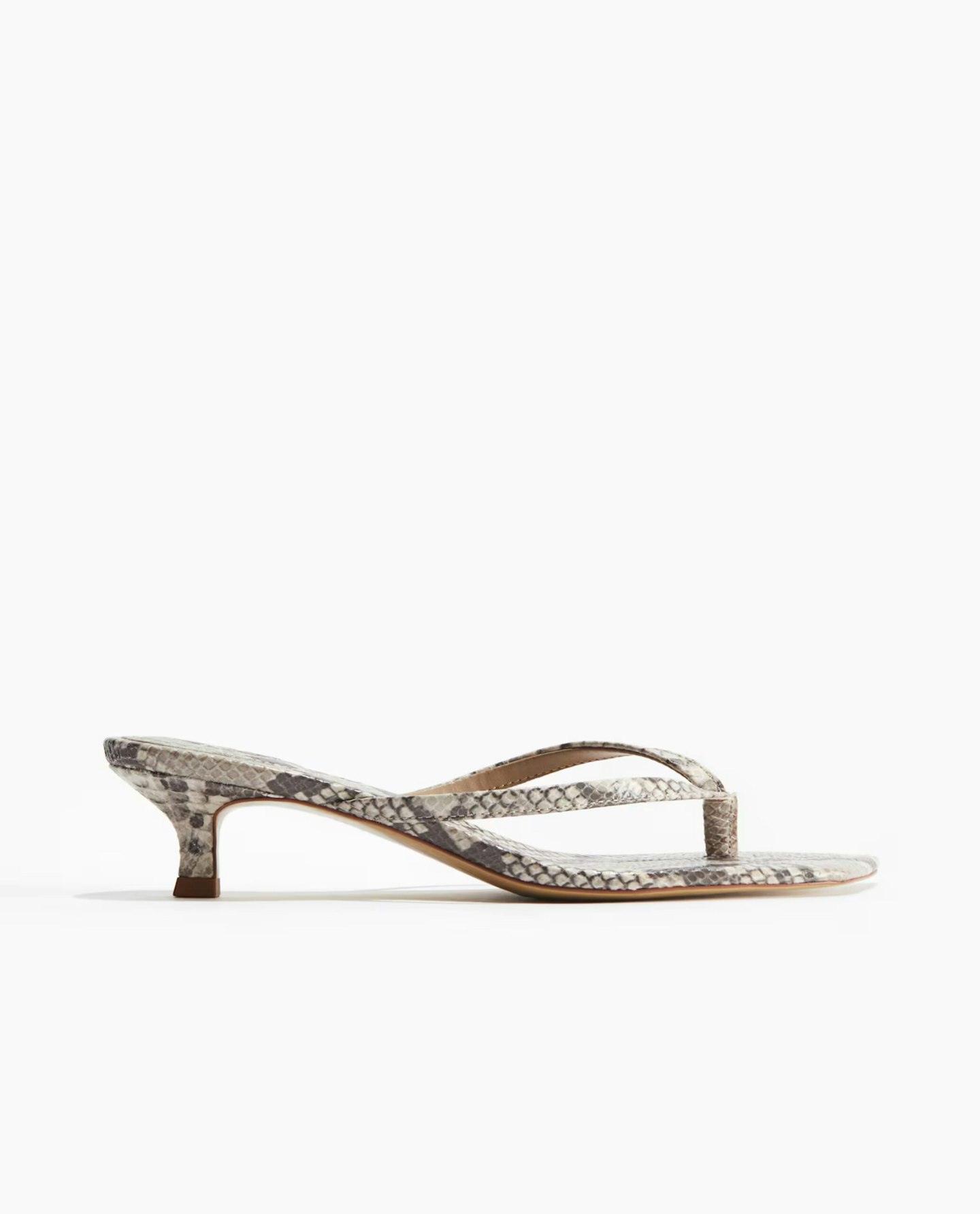 H&M, Kitten Heeled Sandals 