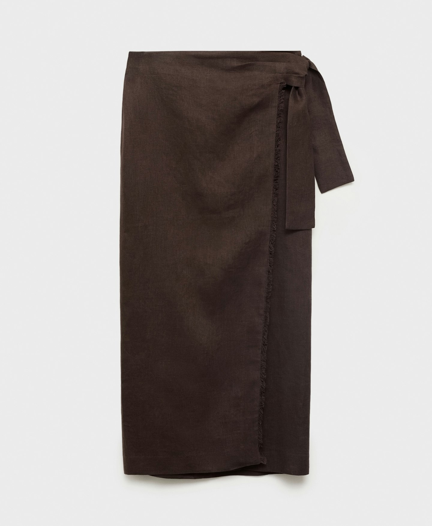 Mango, Linen Sarong Skirt